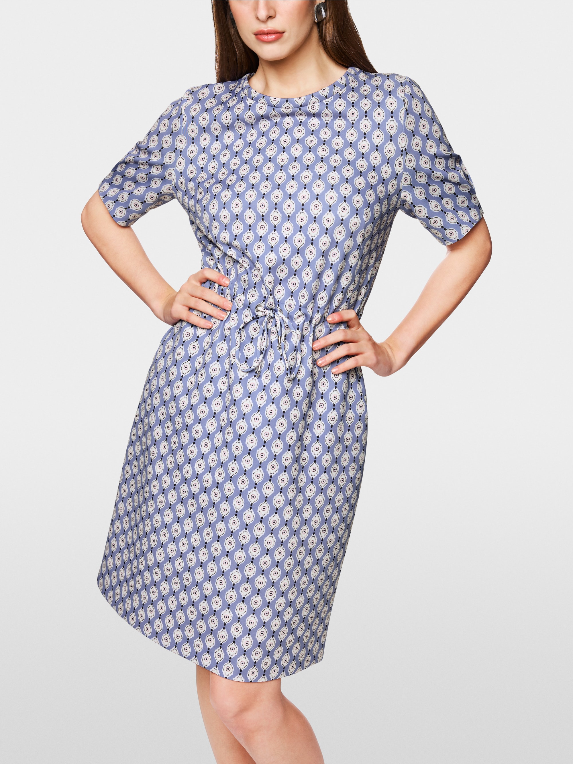 T-Shirt-Kleid mit Tunnelzug