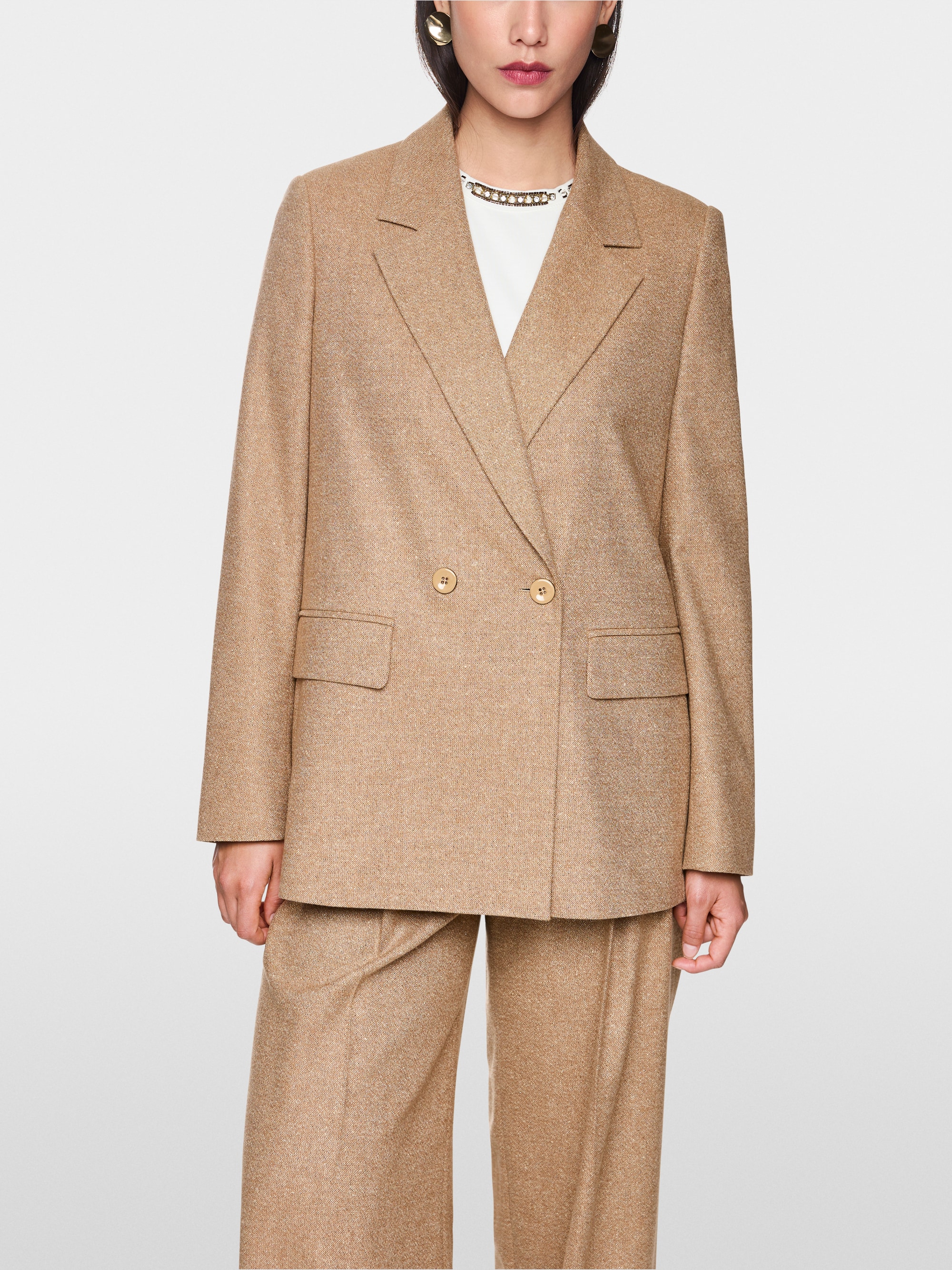 Blazer luxueux à effet pailleté
