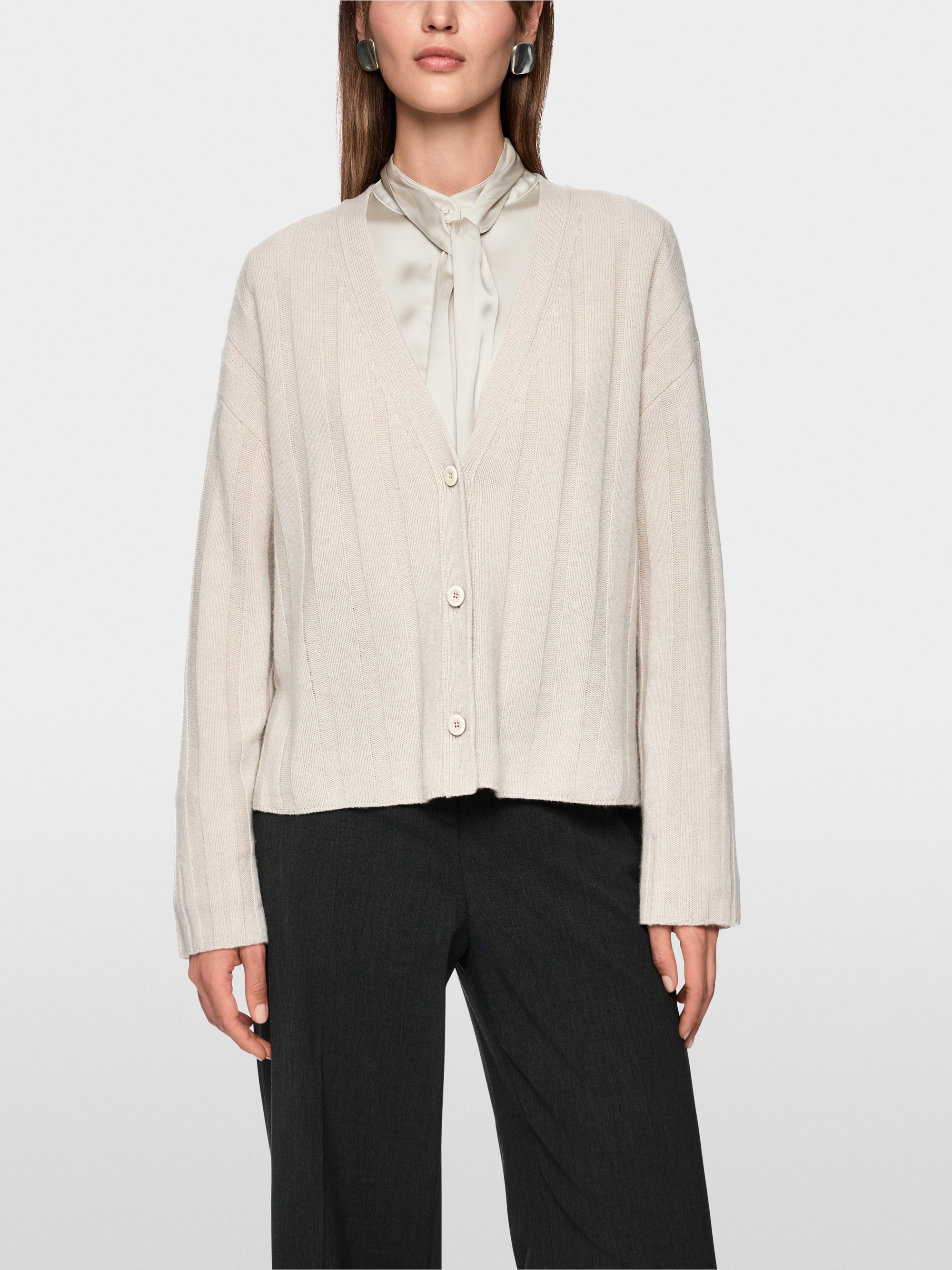 Zachte cardigan “Rethink Together”