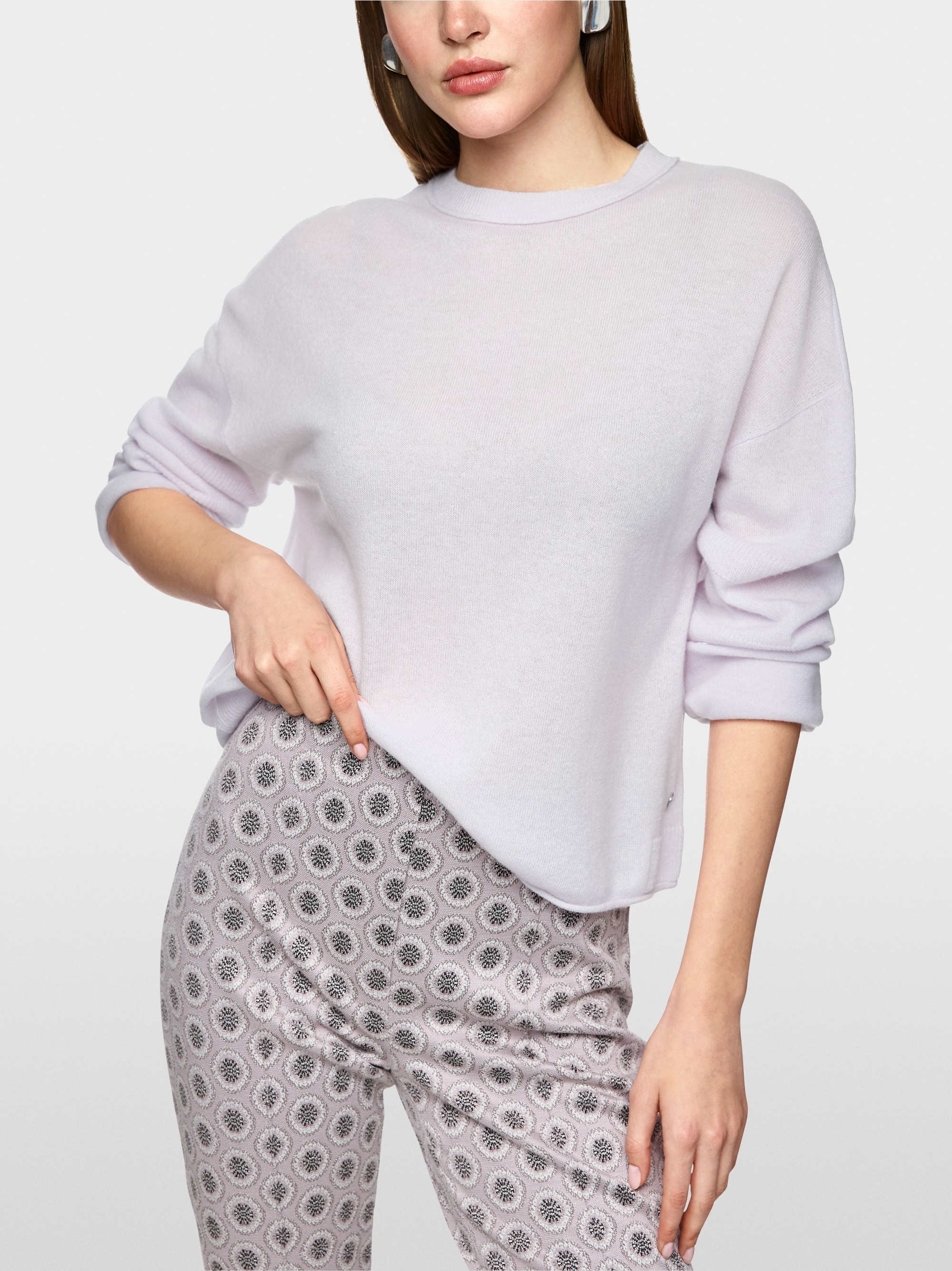 Lässiger Kaschmirpullover