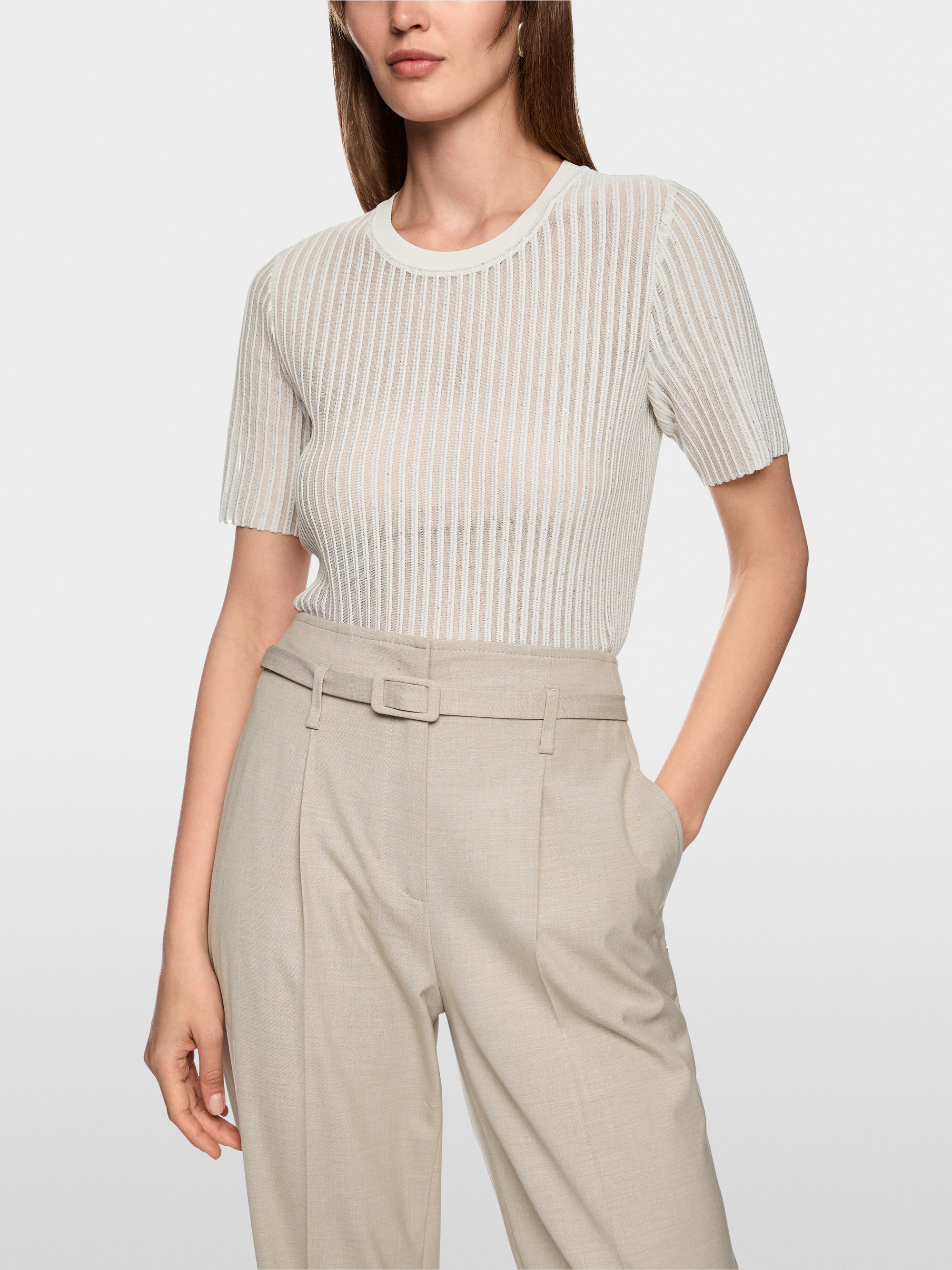 Trui met korte mouwen Knitted in Germany