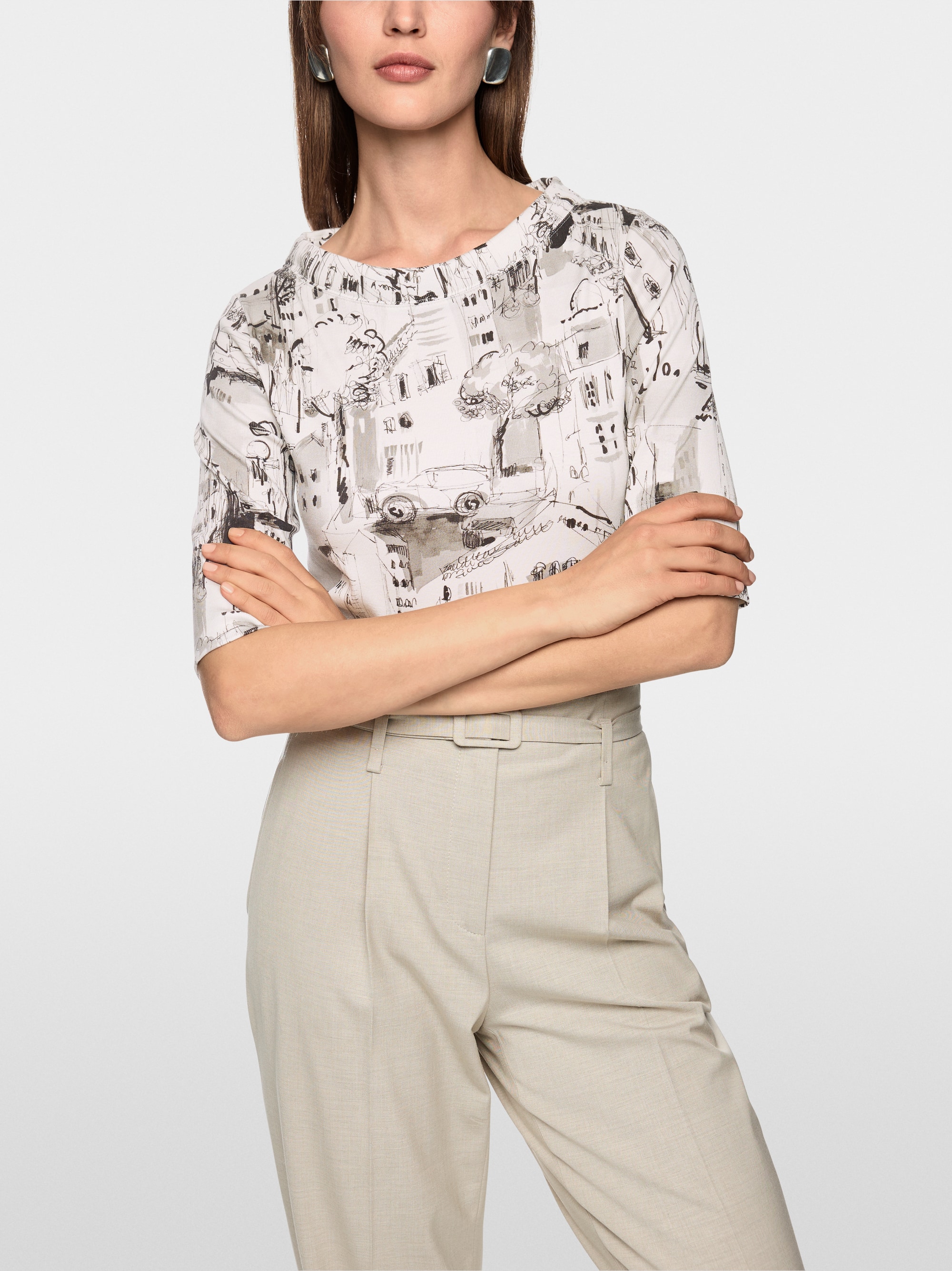 Shirt mit CITY-Motiv