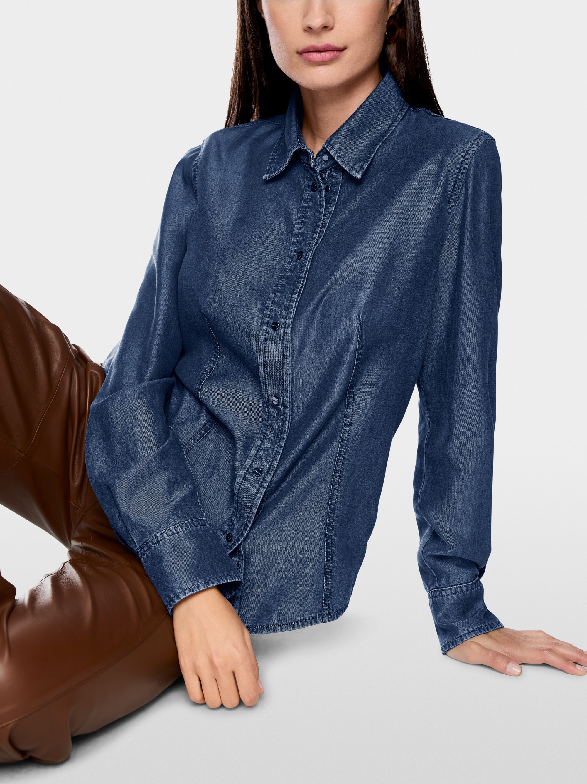 Lyocell-spijkerblouse “Rethink Together”
