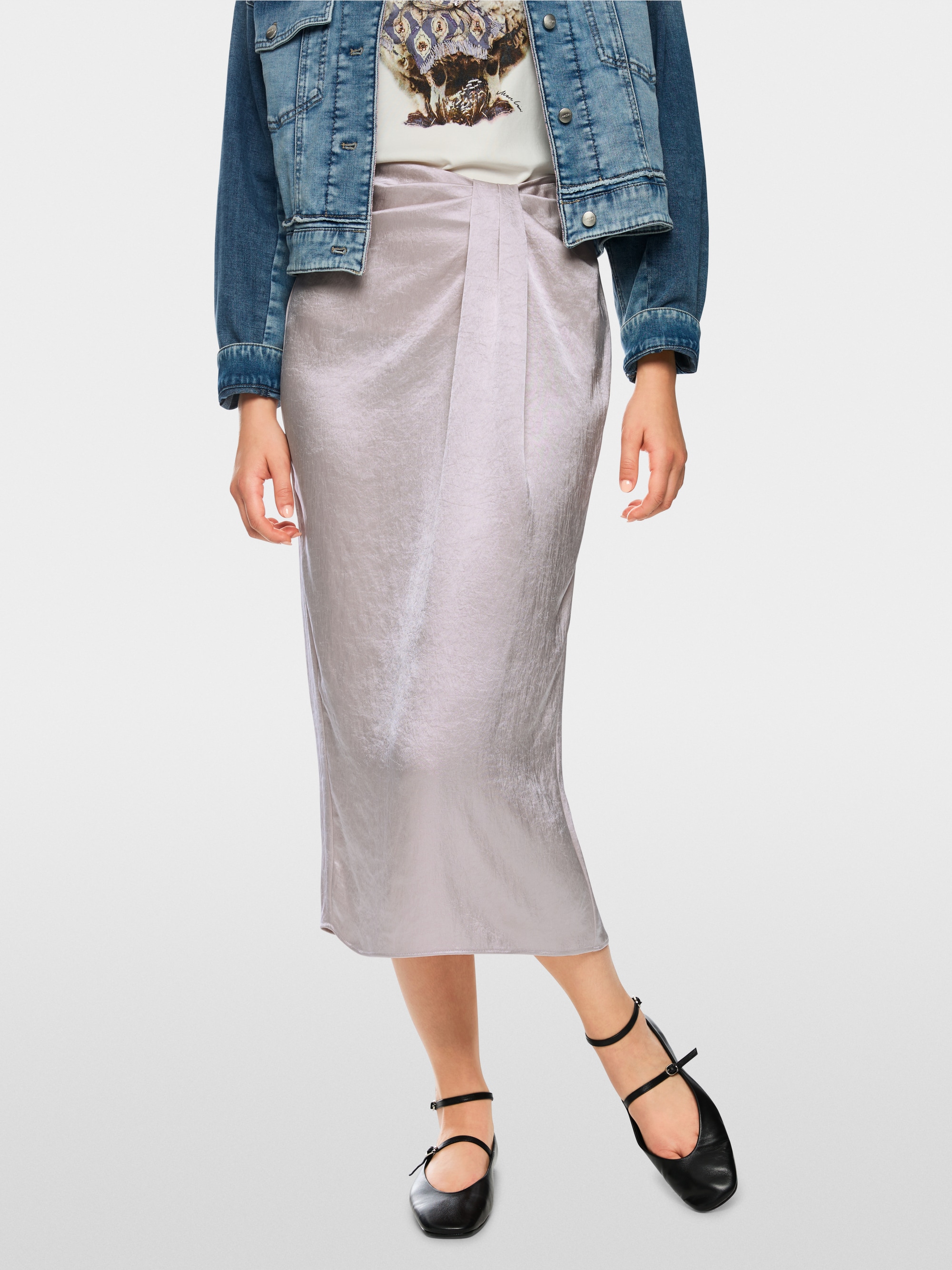 Flowing maxi skirt