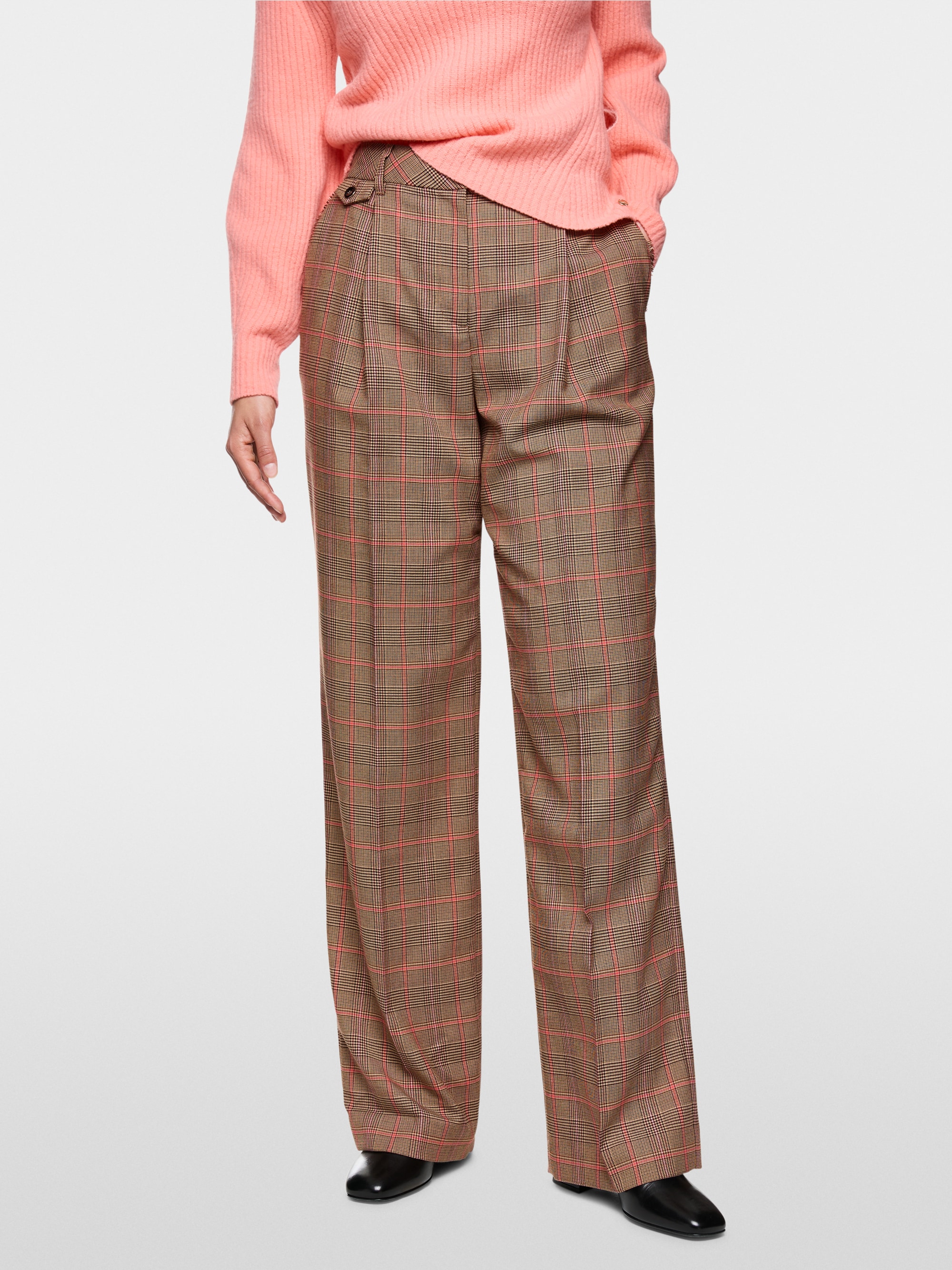 Pantalon large WASCO taille haute