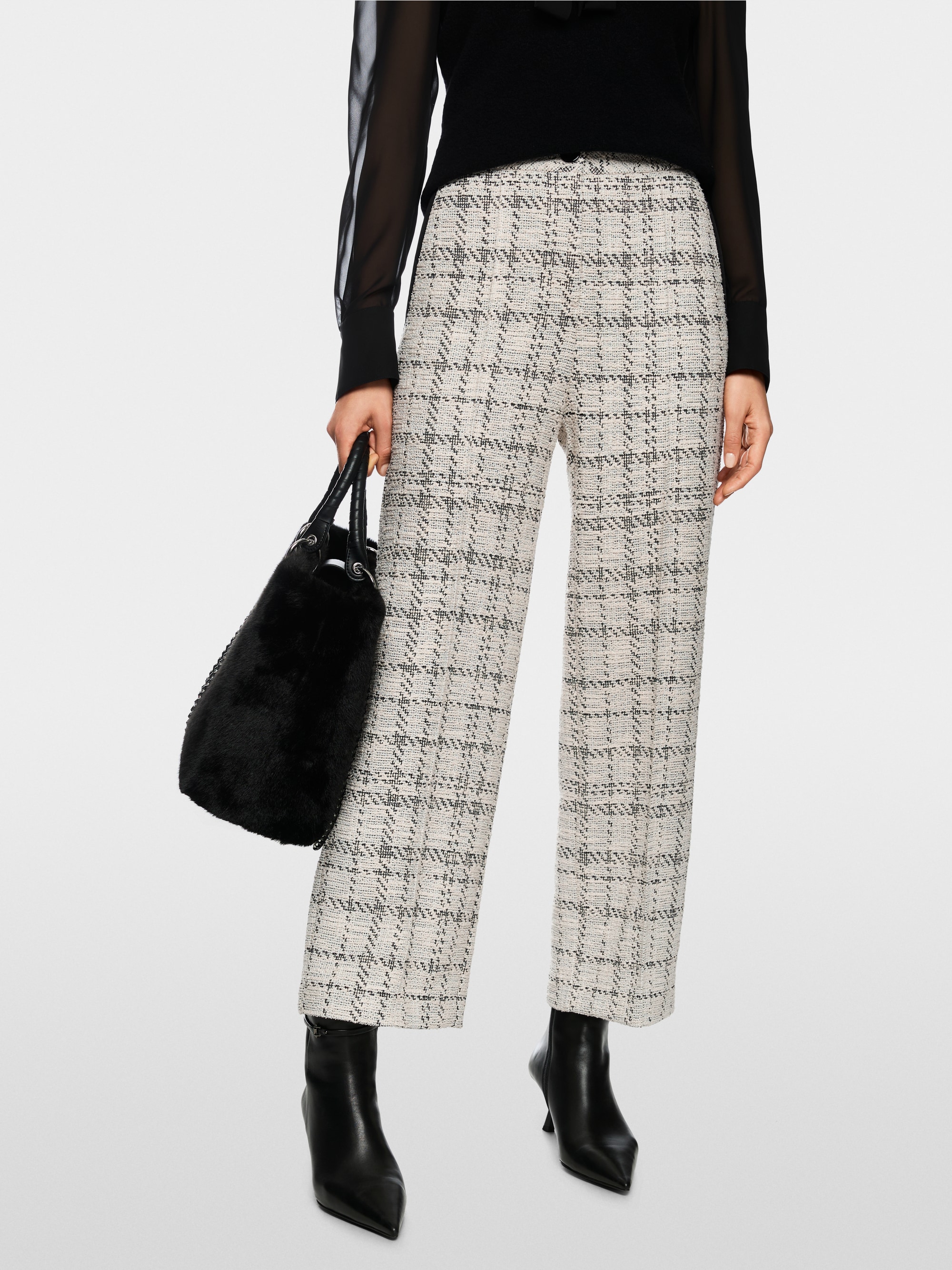 Weite Hose WUKARI mit Muster