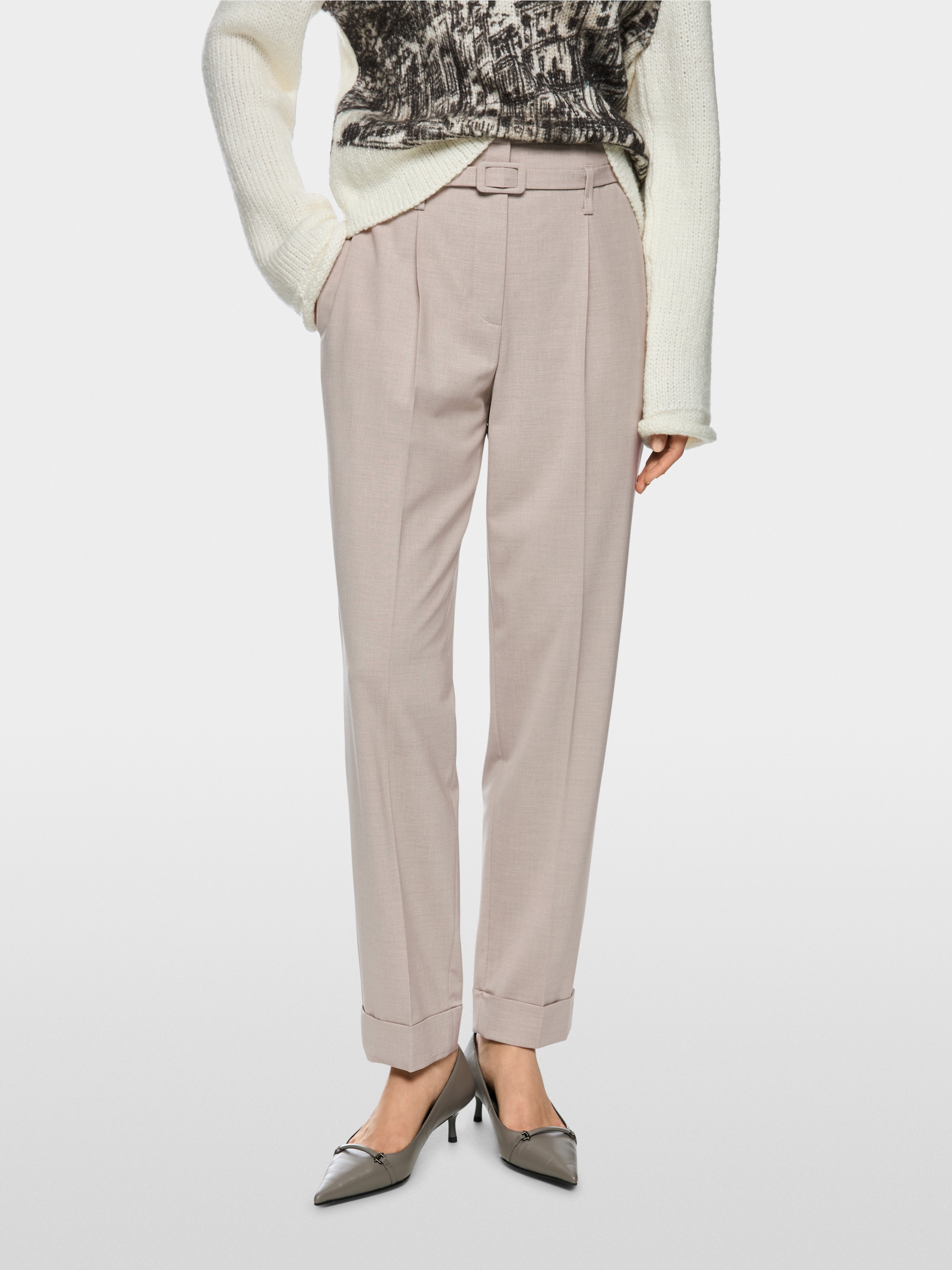 Hose FAQUS mit High Waist