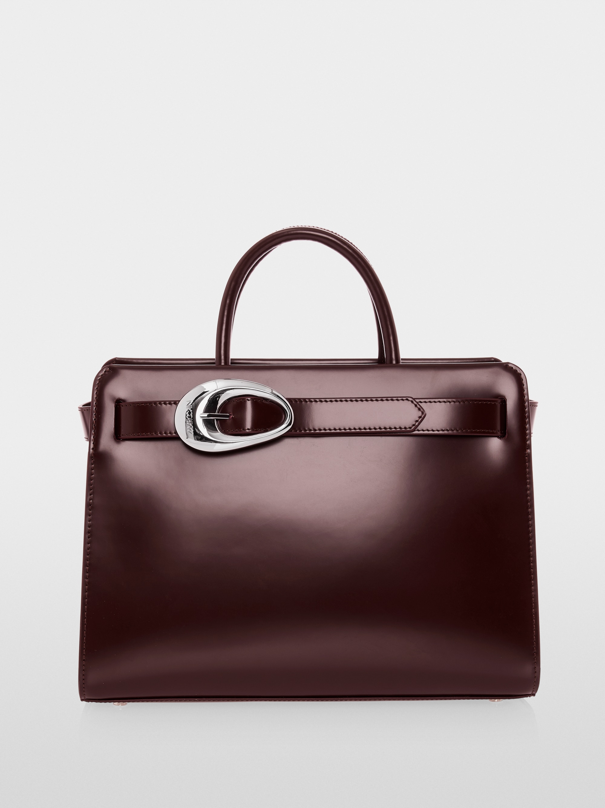 Sac à main élégant avec boucle logo