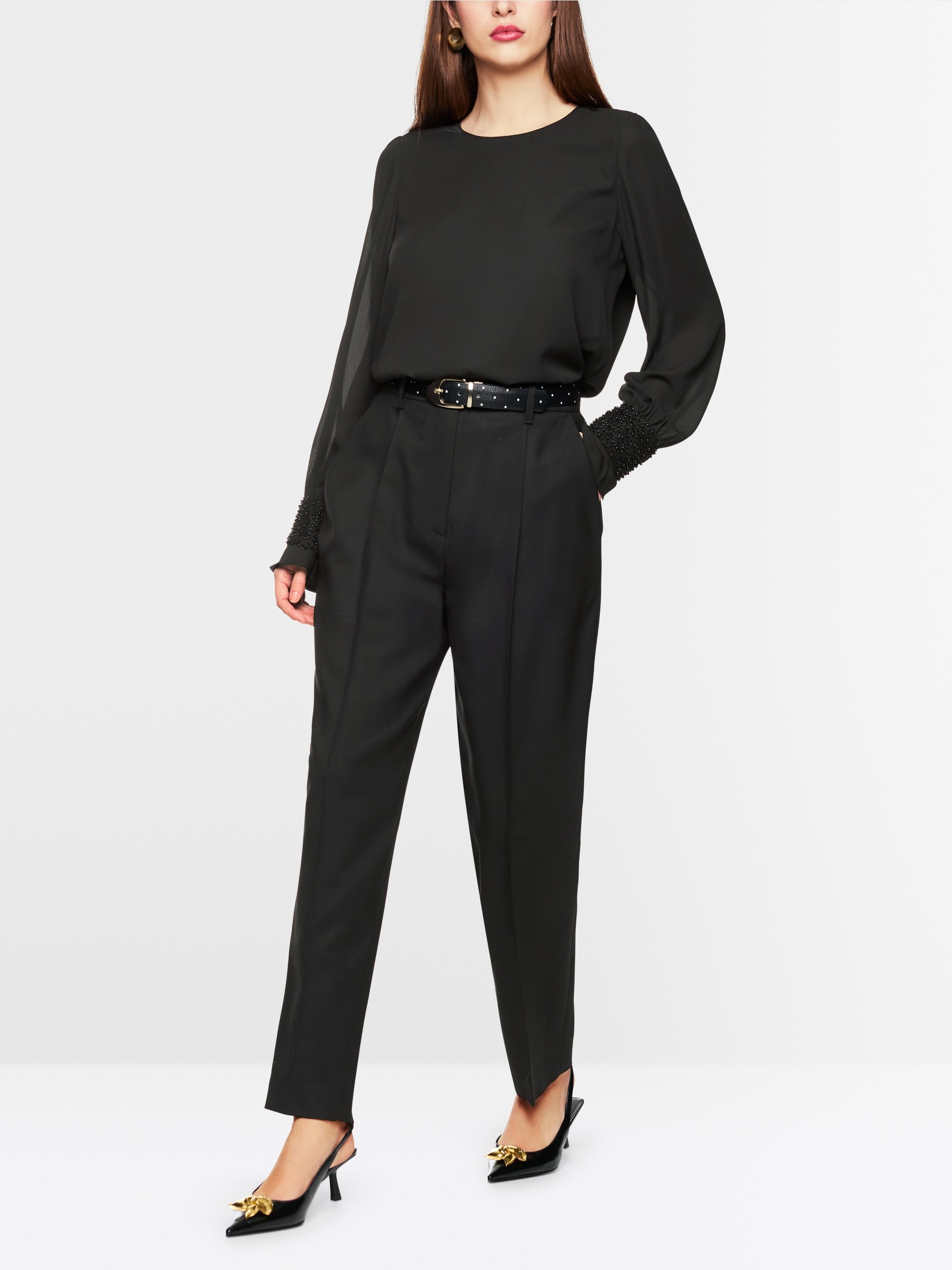 Bundfalten-Hose FAQUS "Rethink Together"