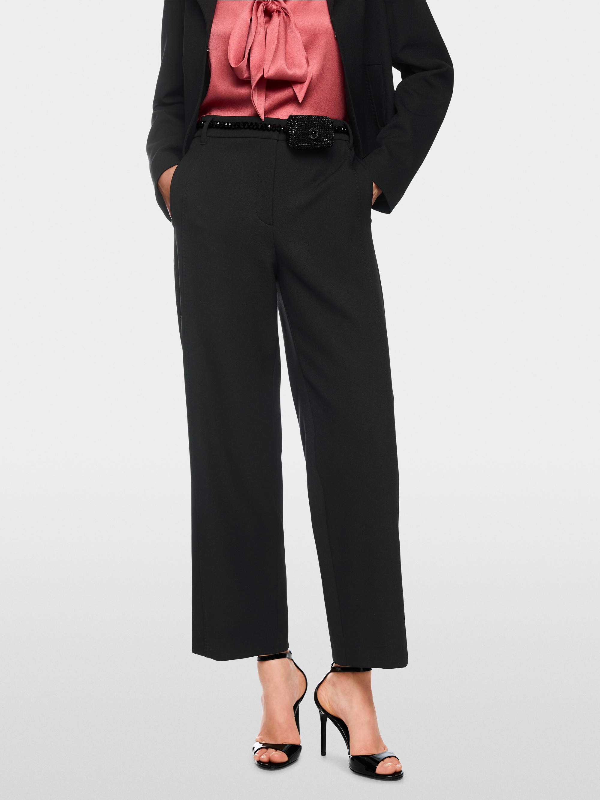 High-Waist Stoffhose FÉS