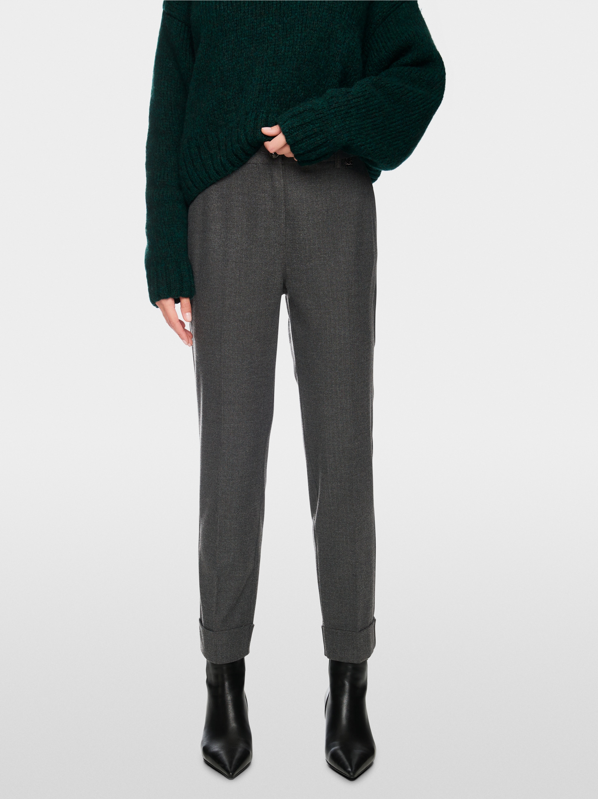 FRANCA trousers with crease