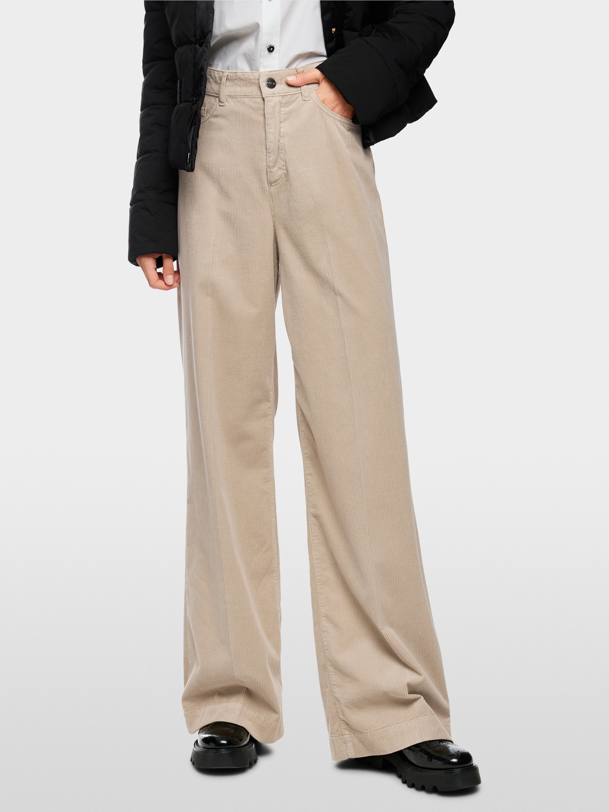 Cordhose WARRI mit Bügelfalten