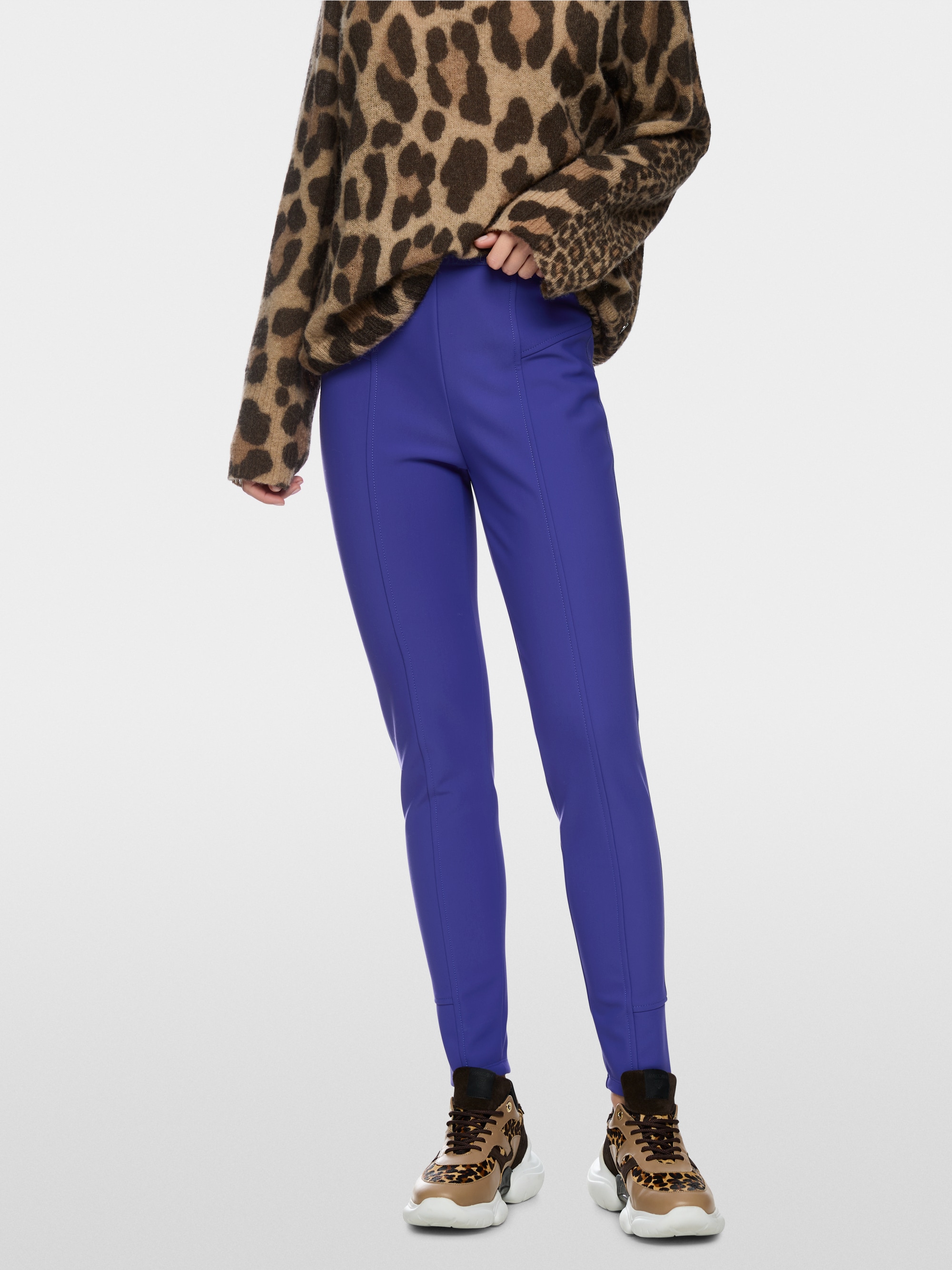 SOFIA slim fit pull-on trousers