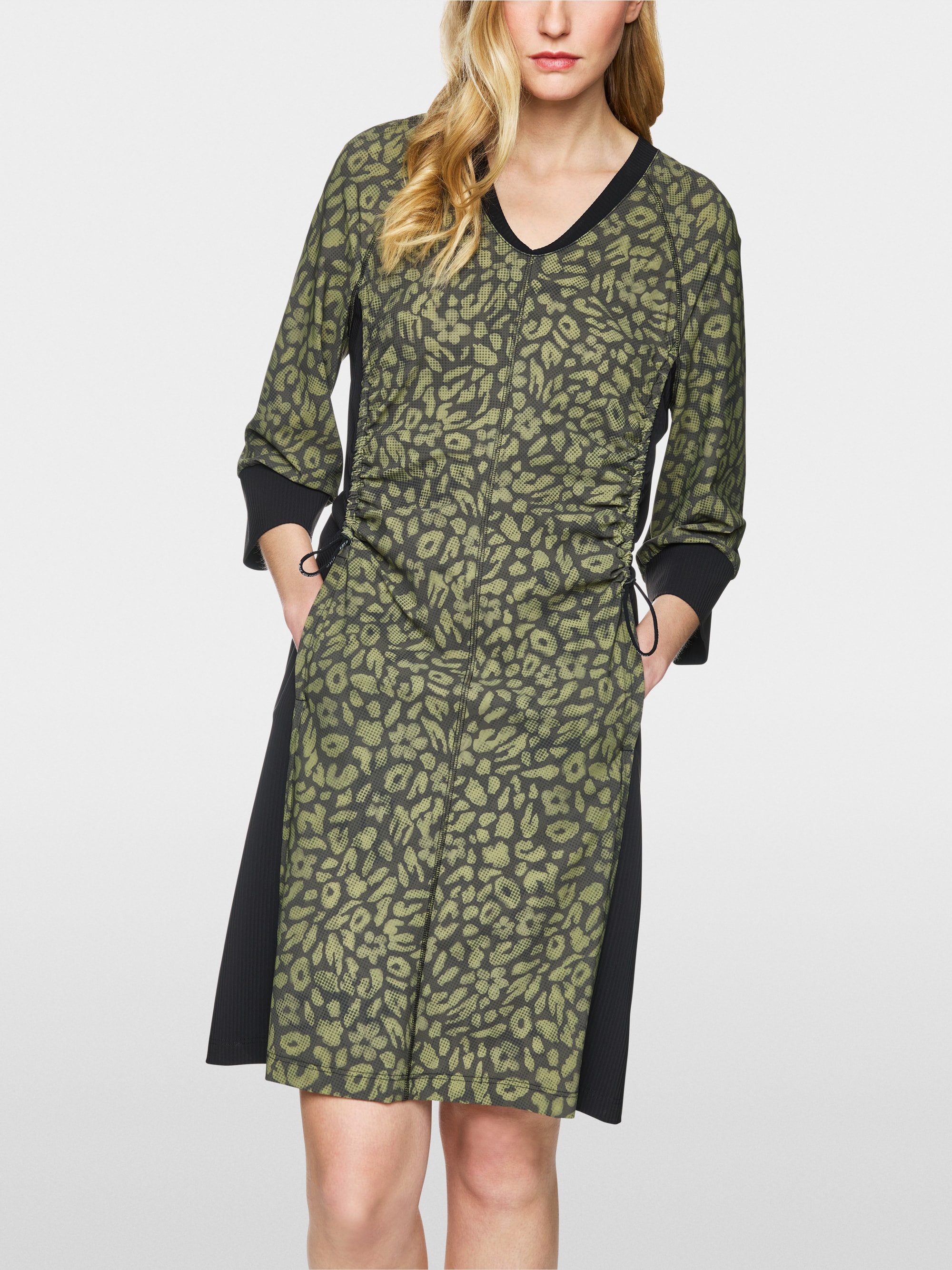 Robe sportive à imprimé léopard