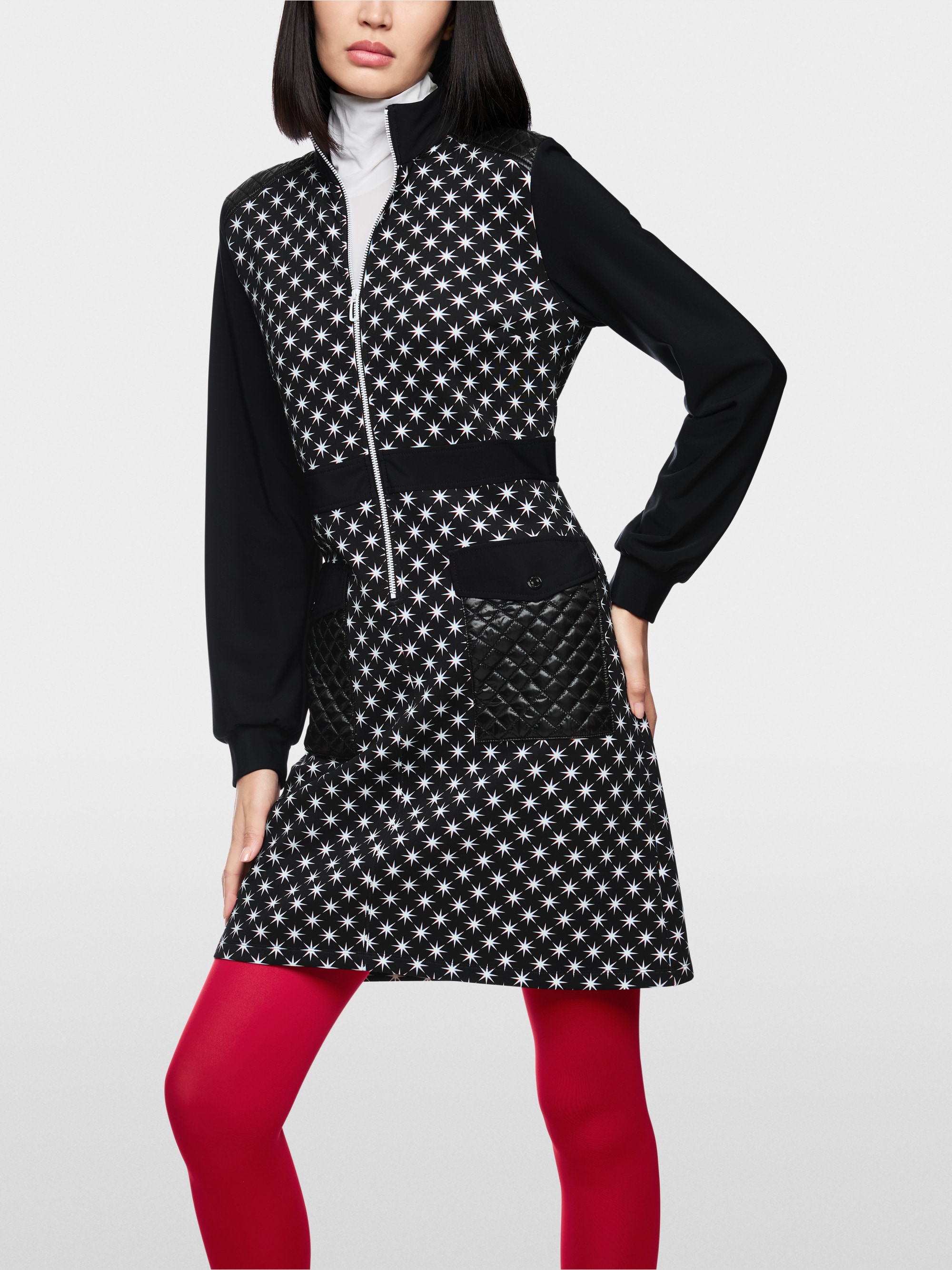 Robe sportive à imprimé étoiles de neige