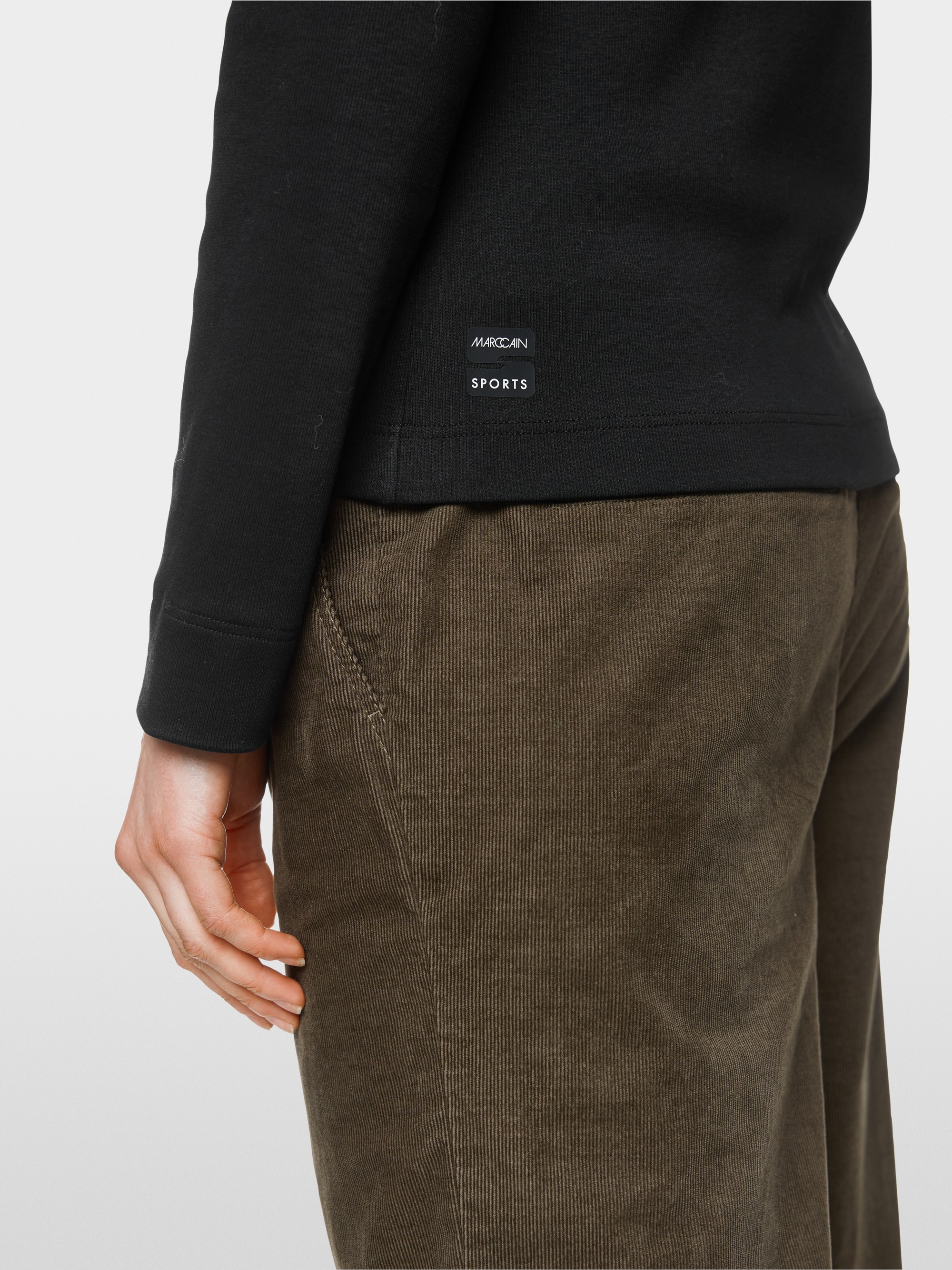 Veste en jersey avec détails imprimés cubes