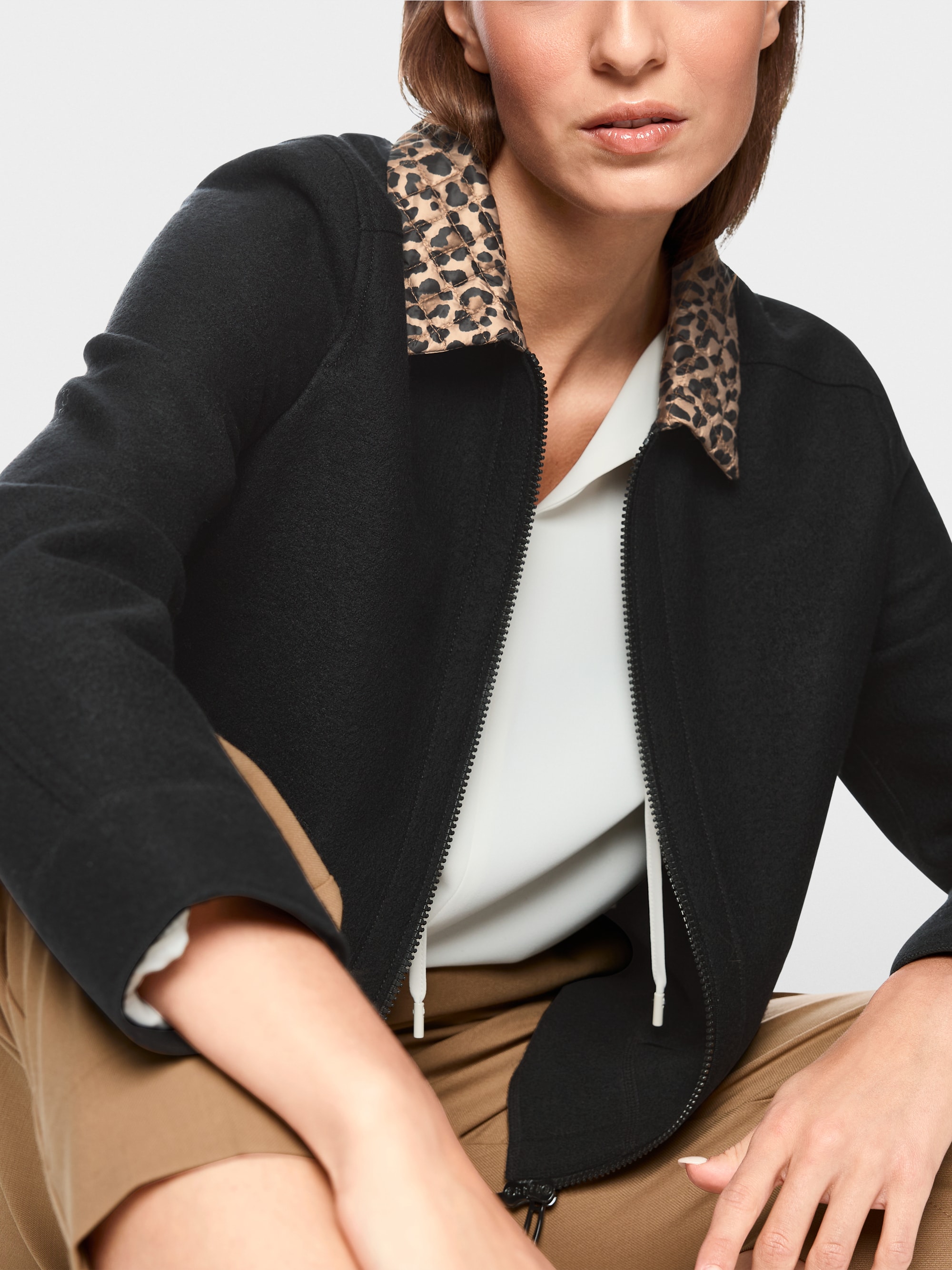 Gevilte jas – Knitted in Germany