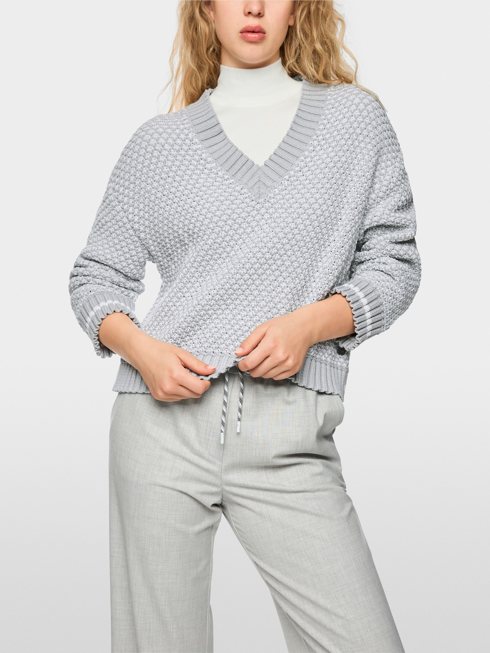 Knitted in Germany short jumper