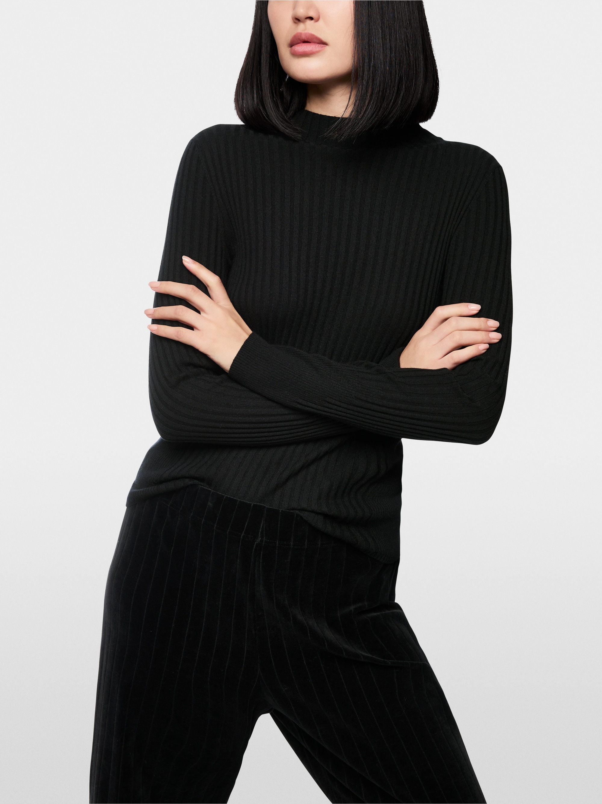 Pull à fines côtes « Rethink Together »