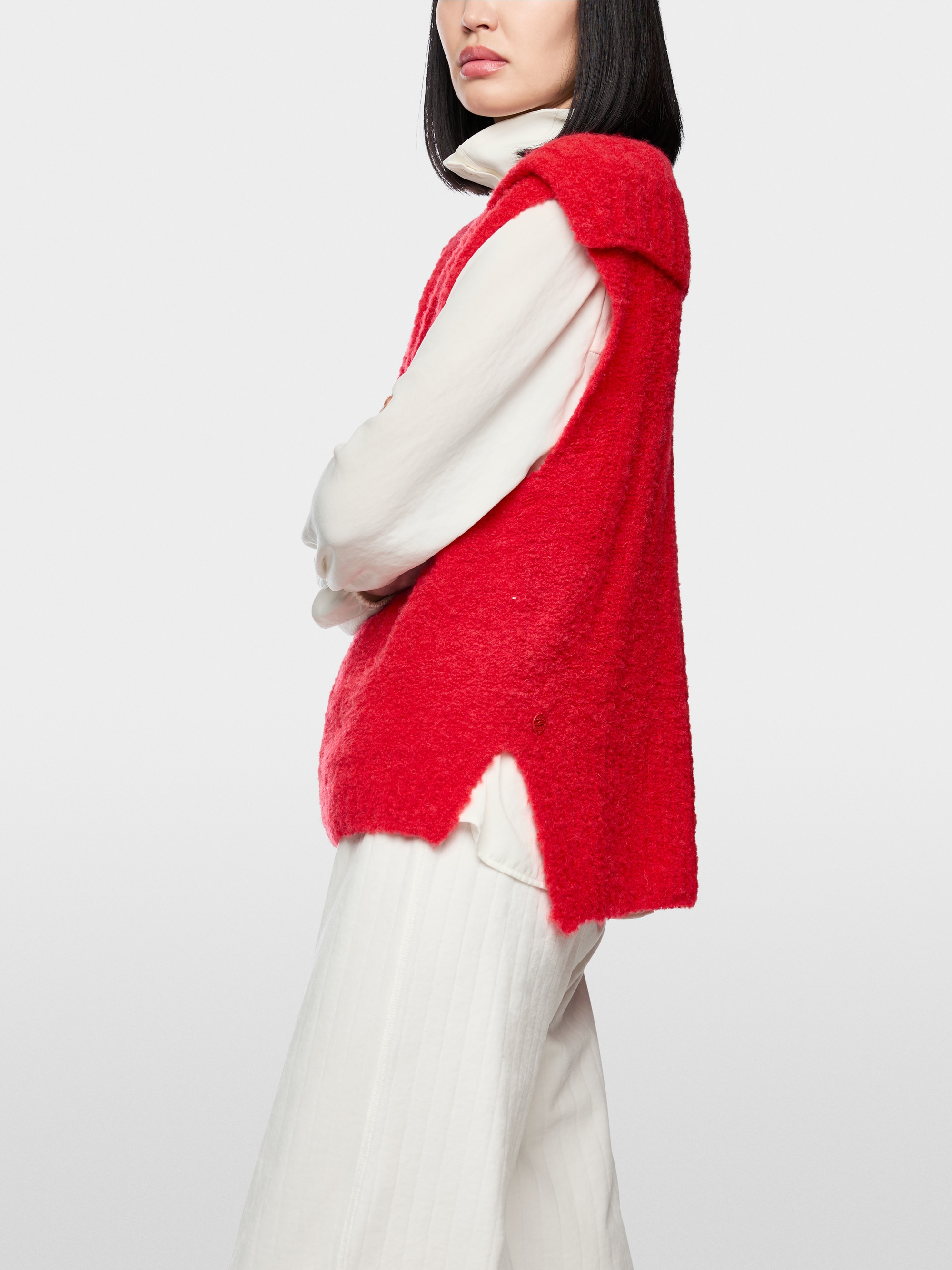 Spencer met kraag – Knitted in Germany