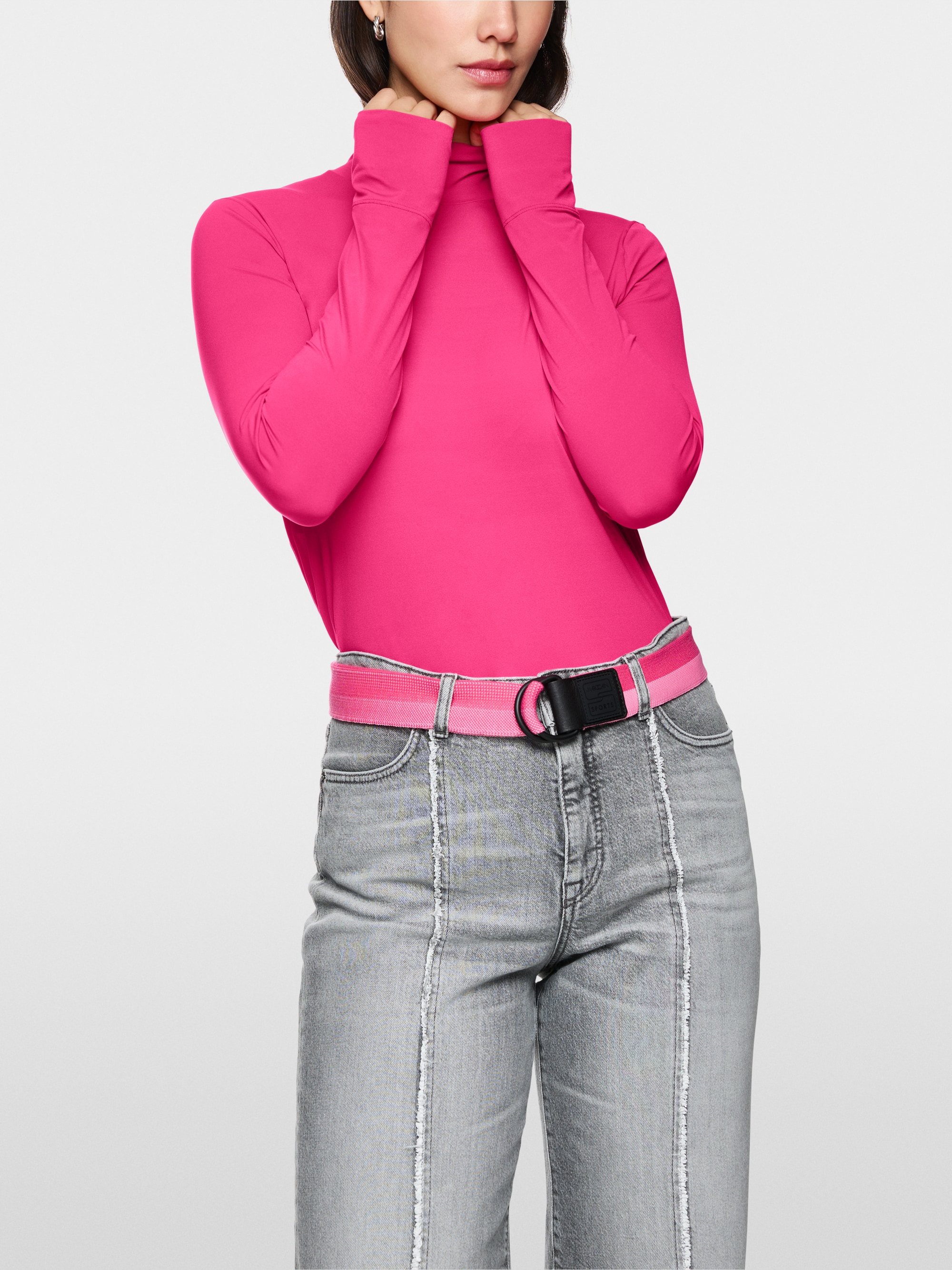 Longsleeve mit Turle Neck