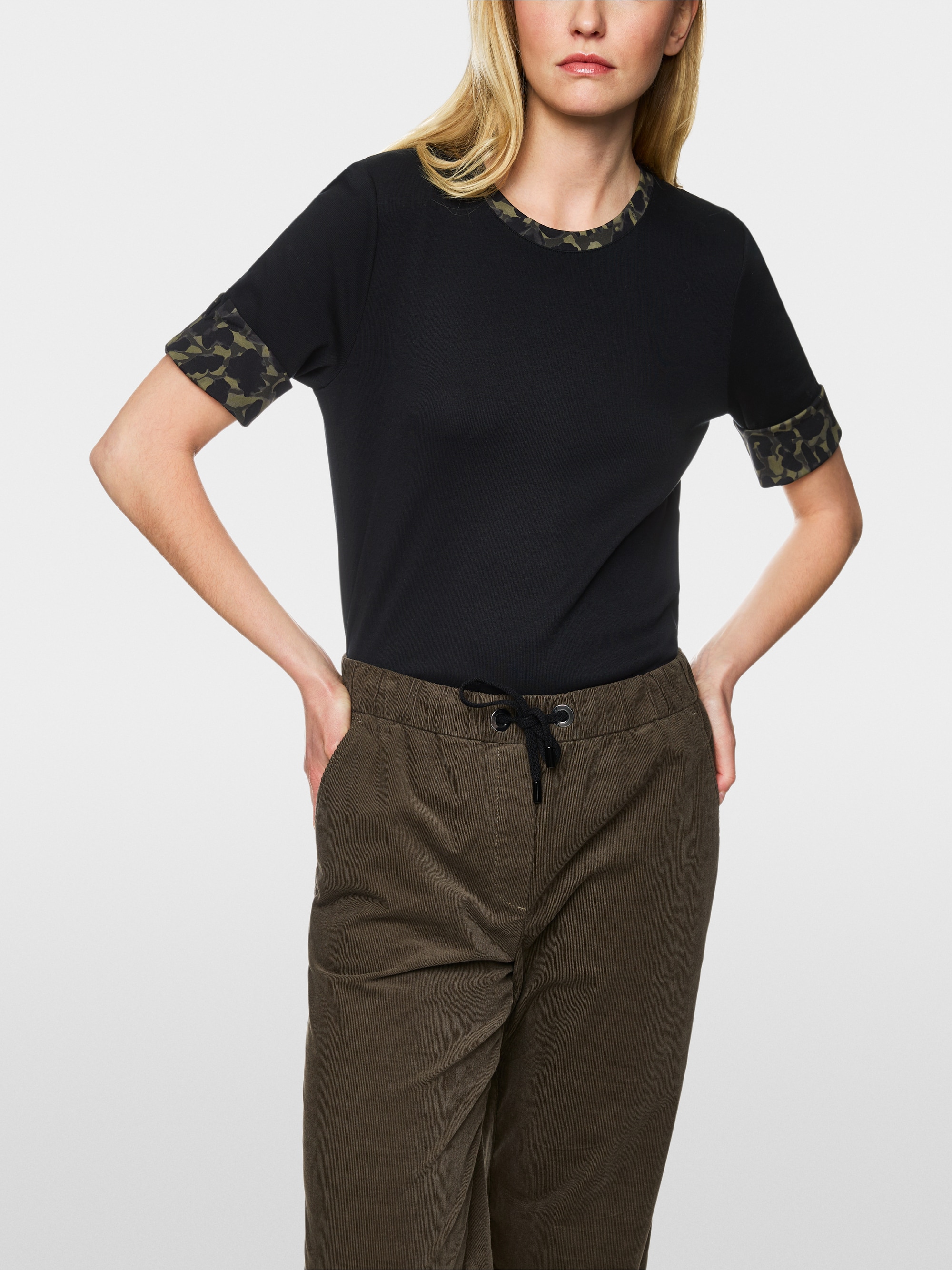 T-shirt en jersey avec détails imprimés