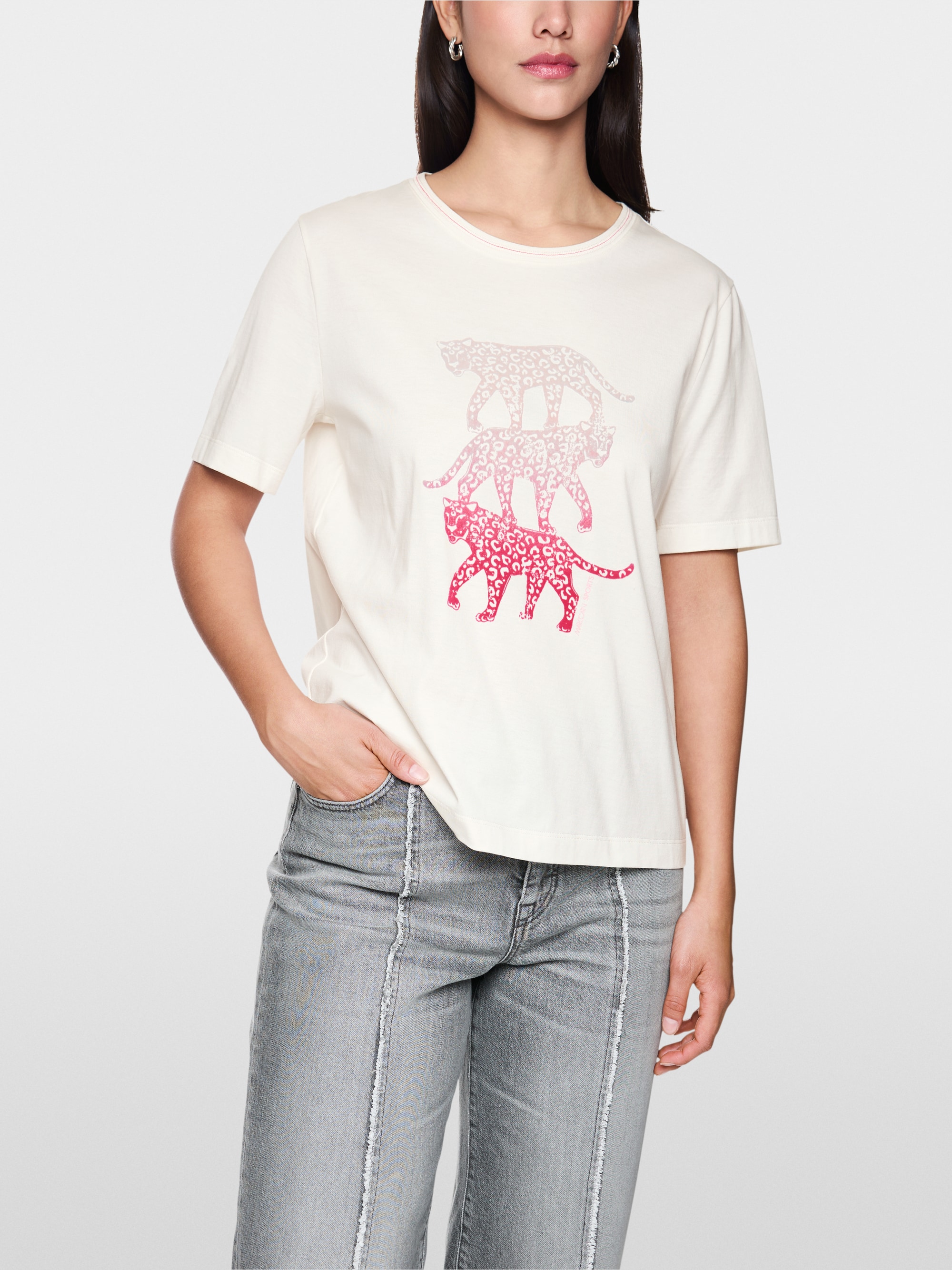T-Shirt mit Aufdruck "Rethink Together"