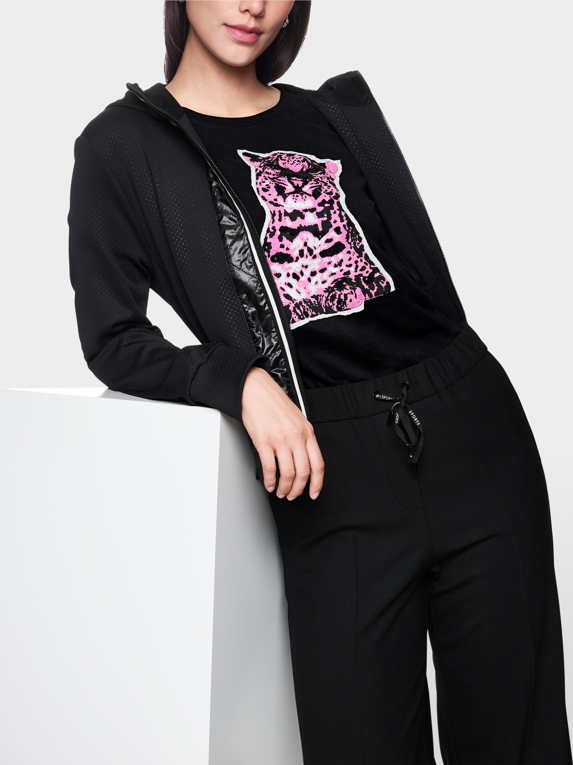 Baumwollshirt mit Aufdruck