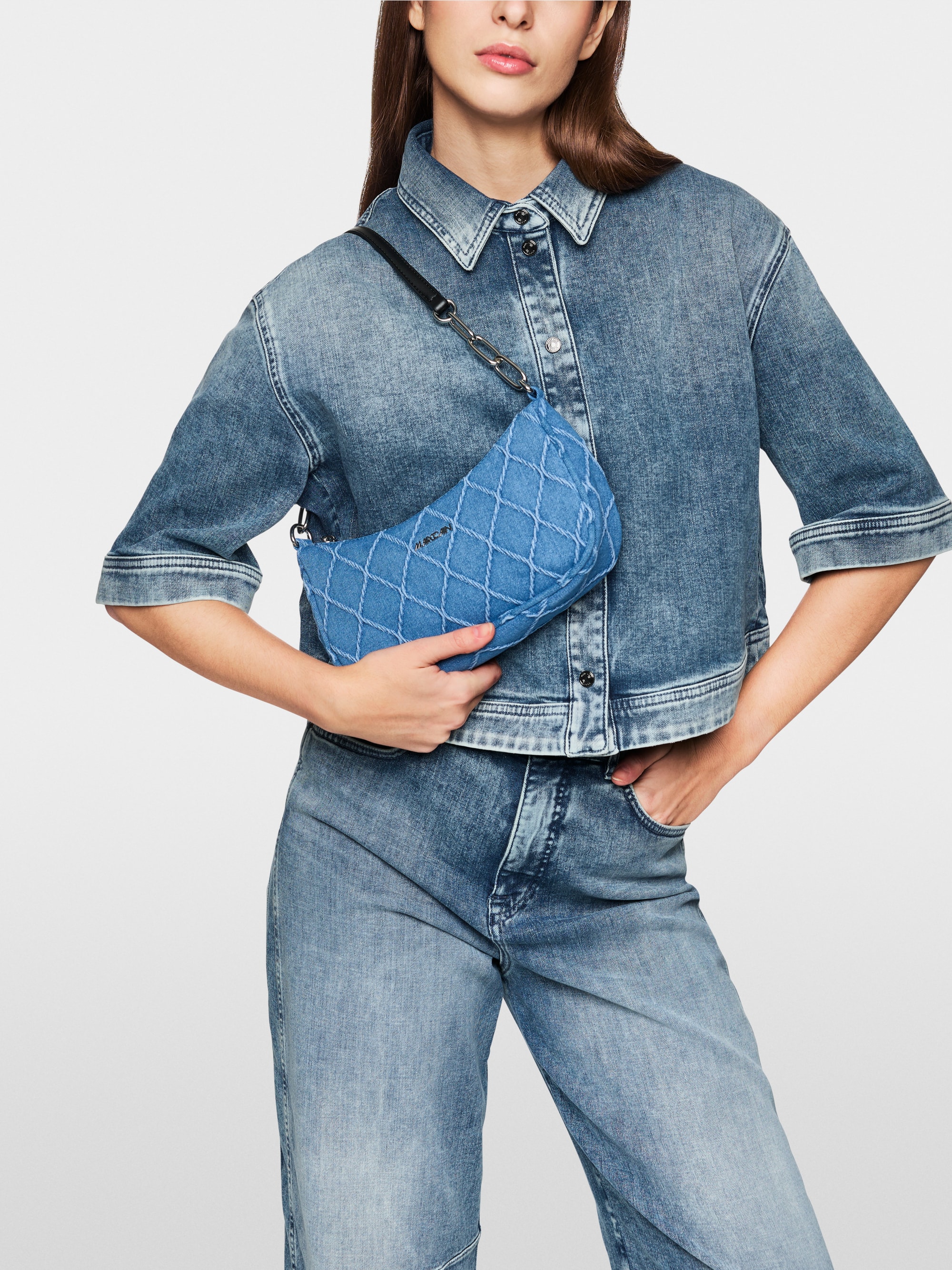 Jeansbluse "Rethink Together"