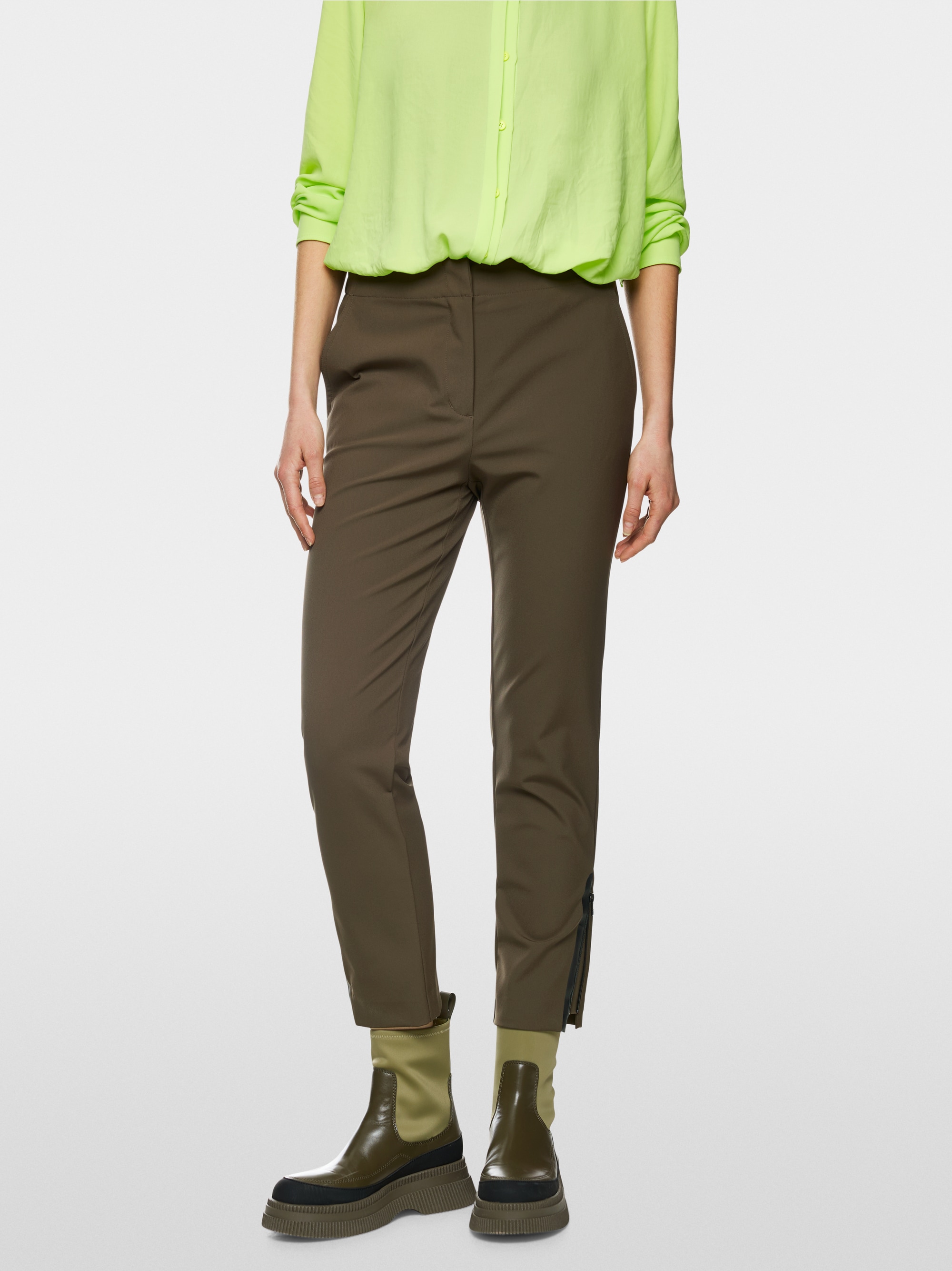 Broek FRANCA van techno-stof