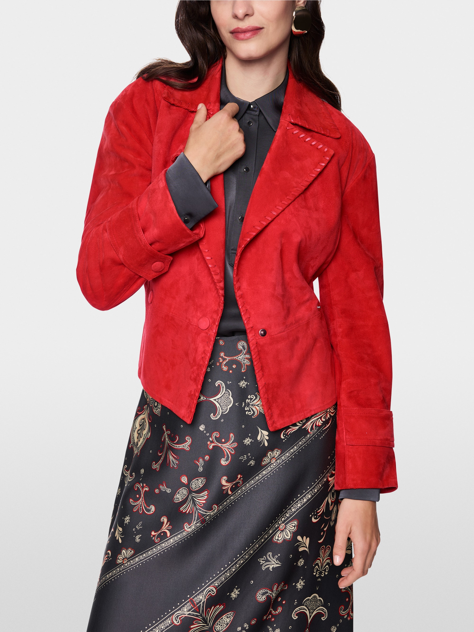 Echtlederjacke "Rethink Together"