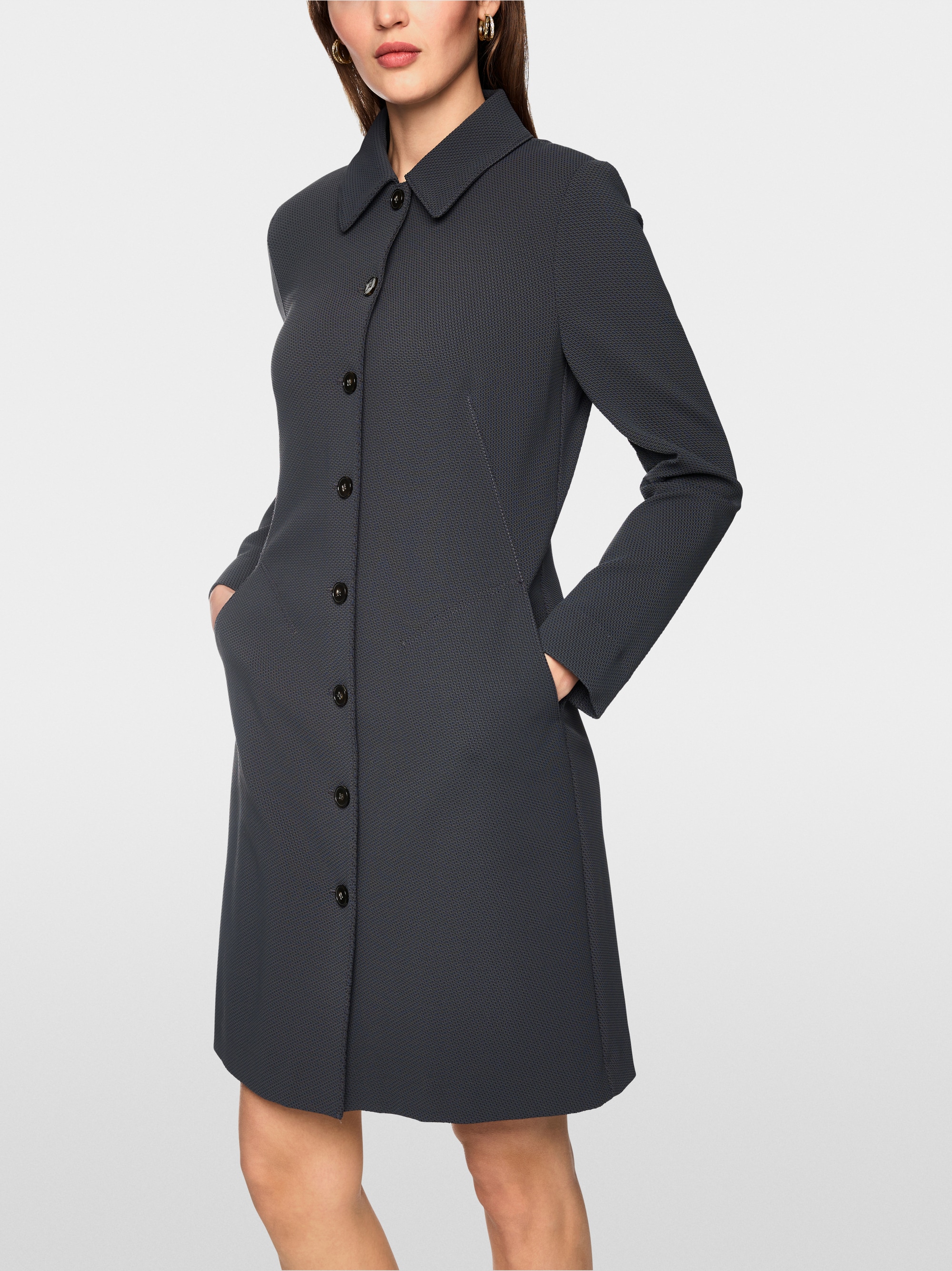 Textured stretch dress