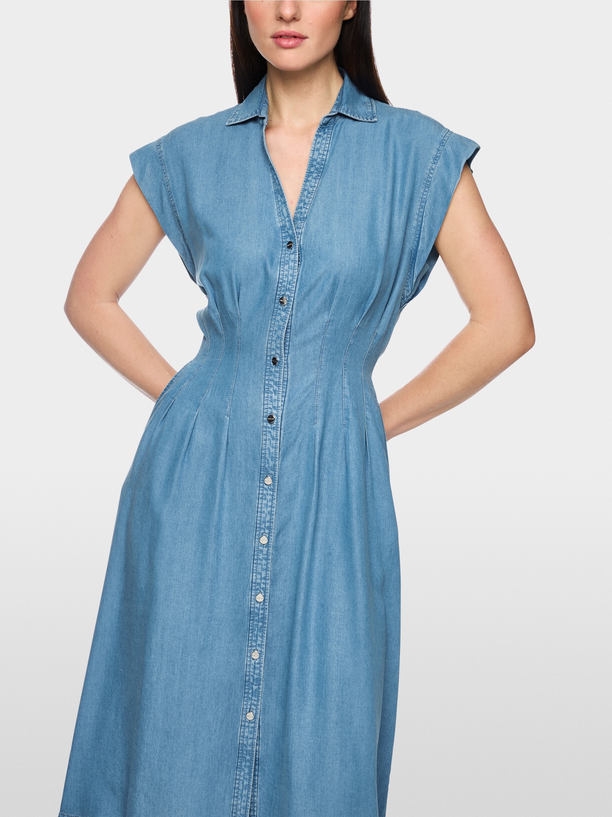 Robe midi en denim « Rethink Together »