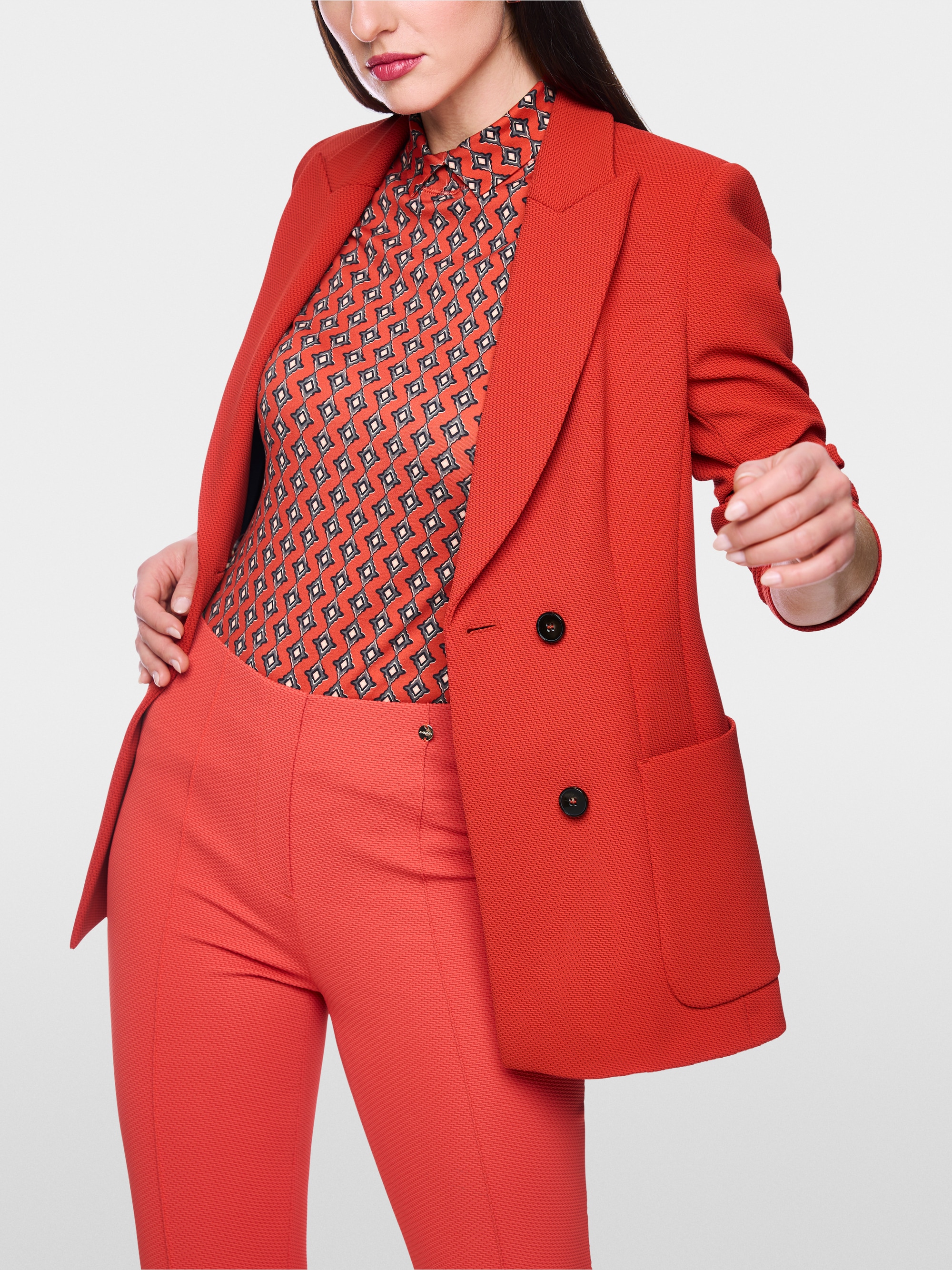 Double-breasted blazer