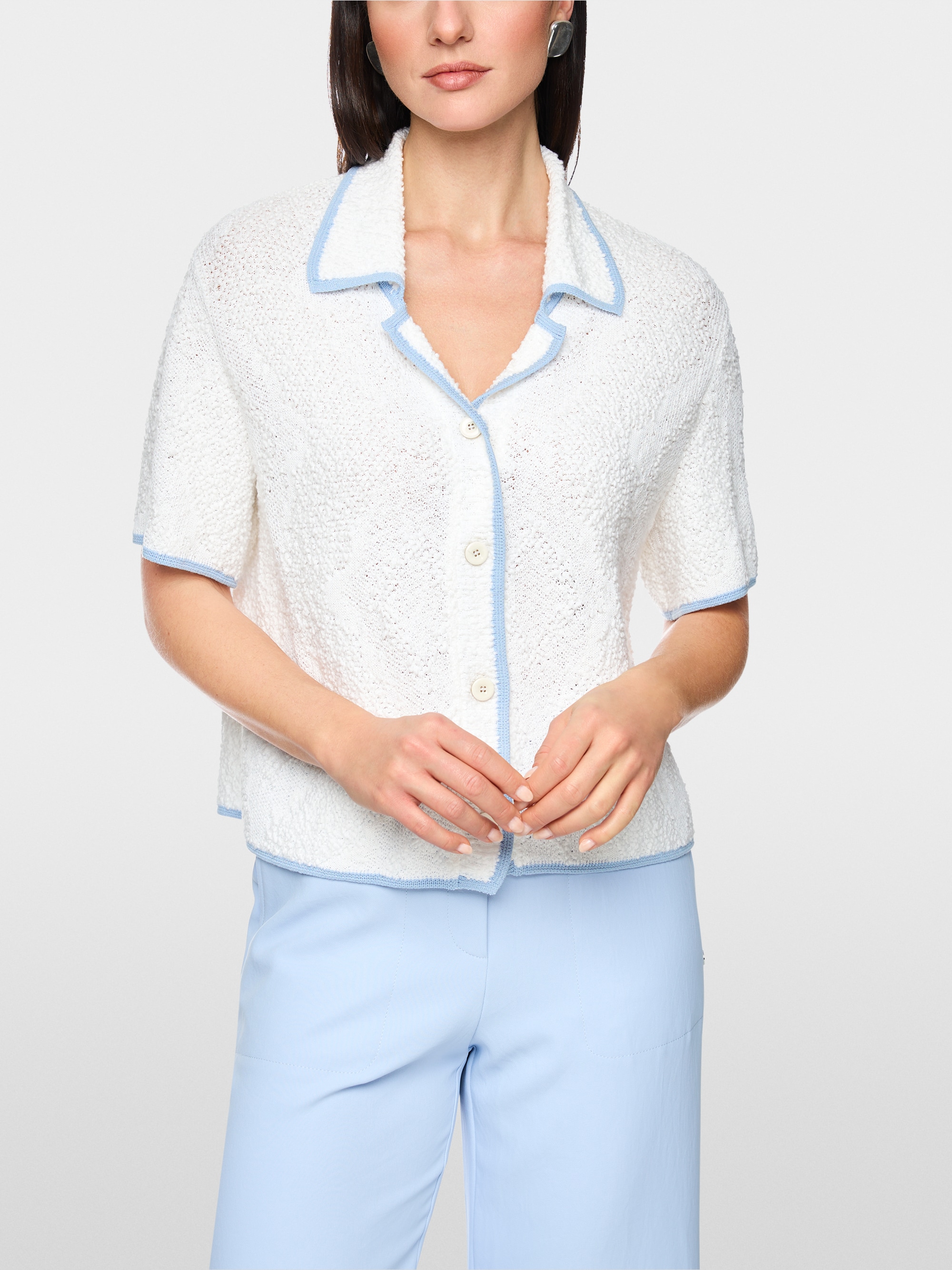 Cardigan à manches courtes « Knitted in Germany »