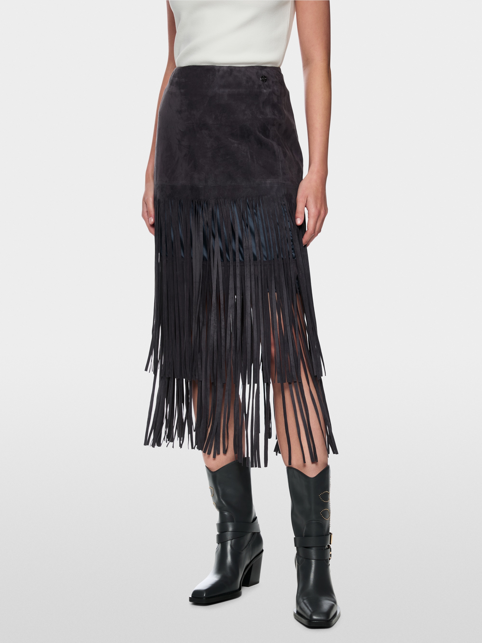 Jupe midi « Rethink Together »