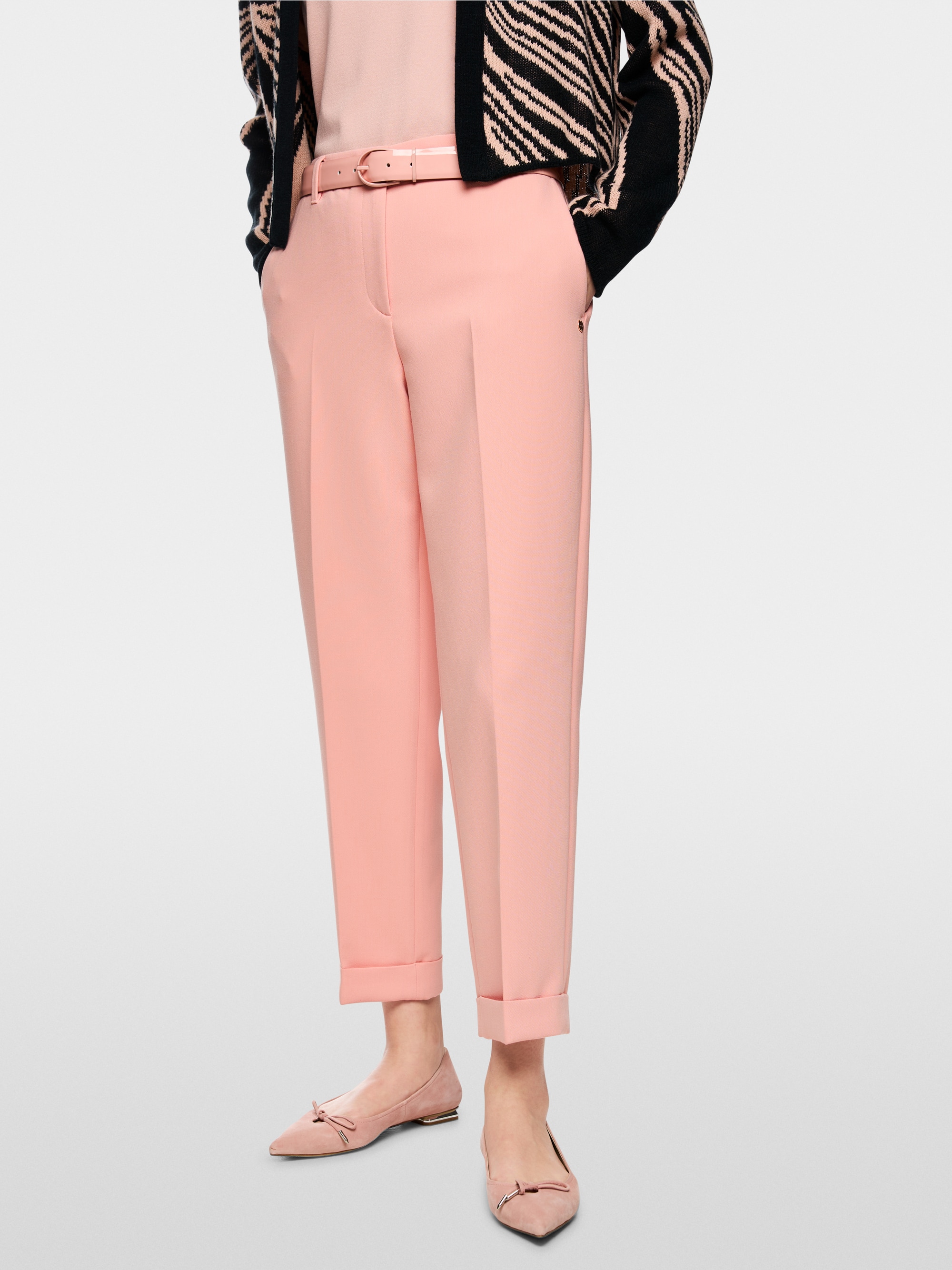 Pantalon en tissu FORDON coupe féminine