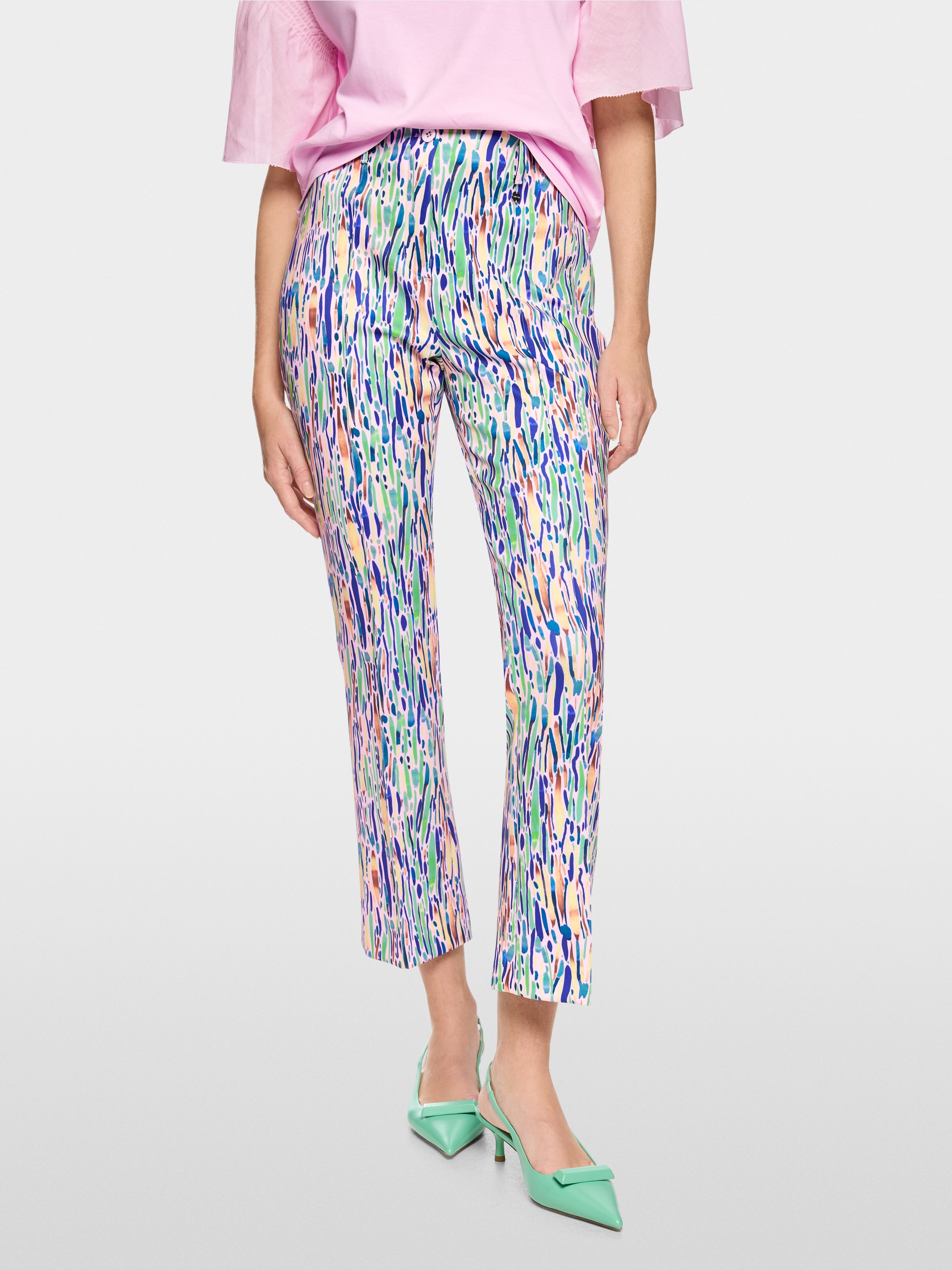 FORLI scuba jersey trousers