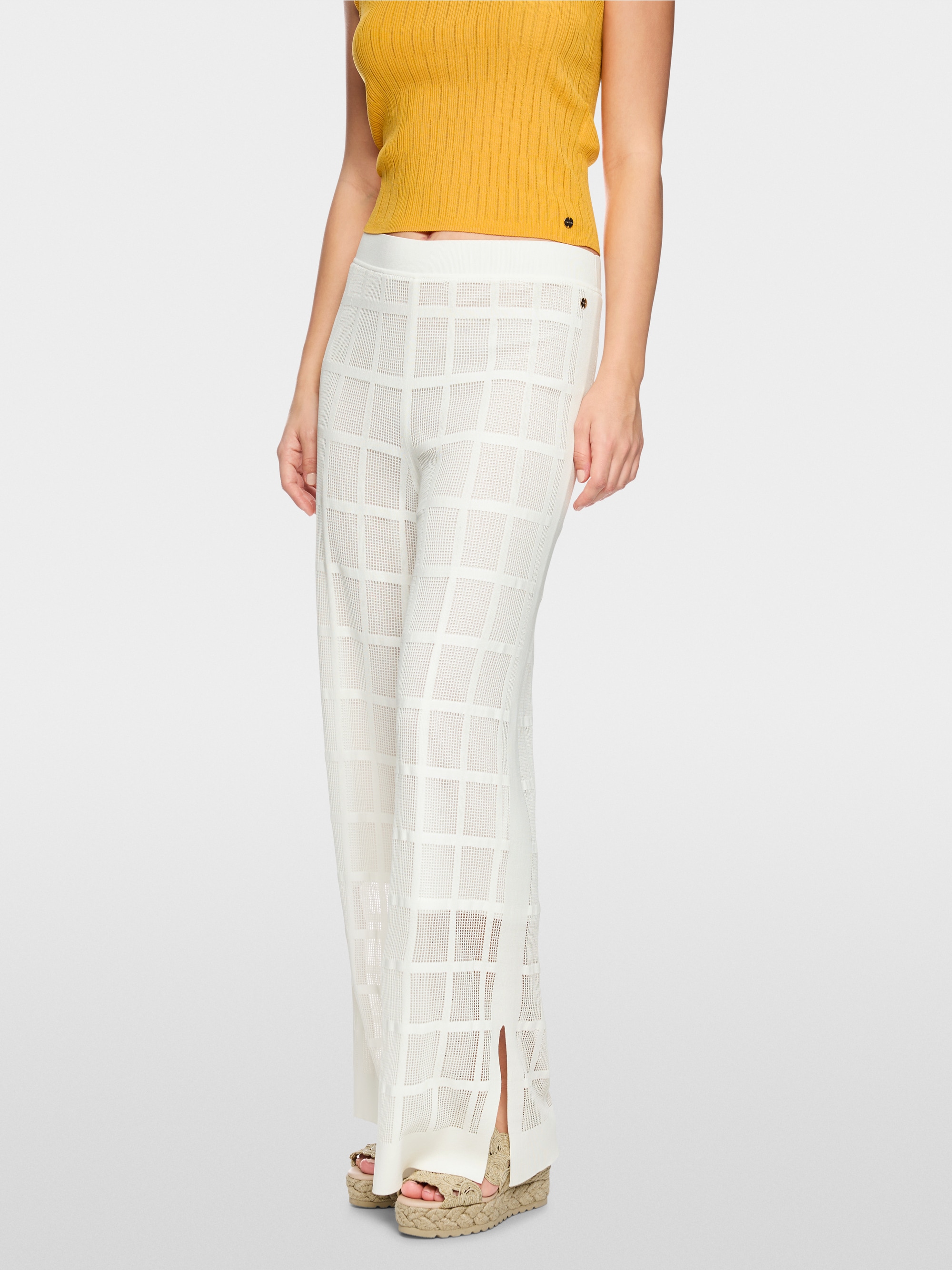 WELKOM stretch viscose trousers