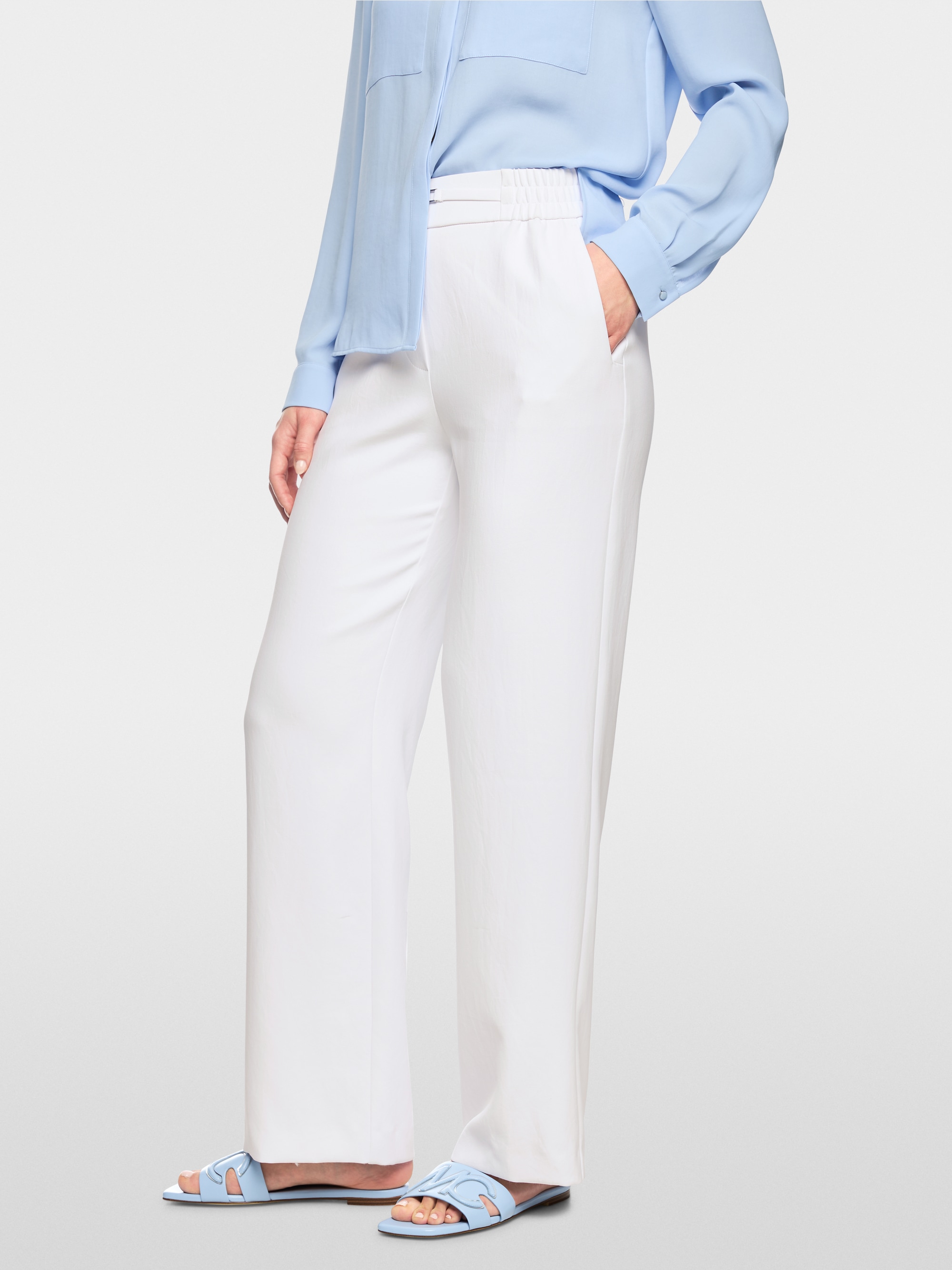 WASHINGTON wide fit pull-on trousers