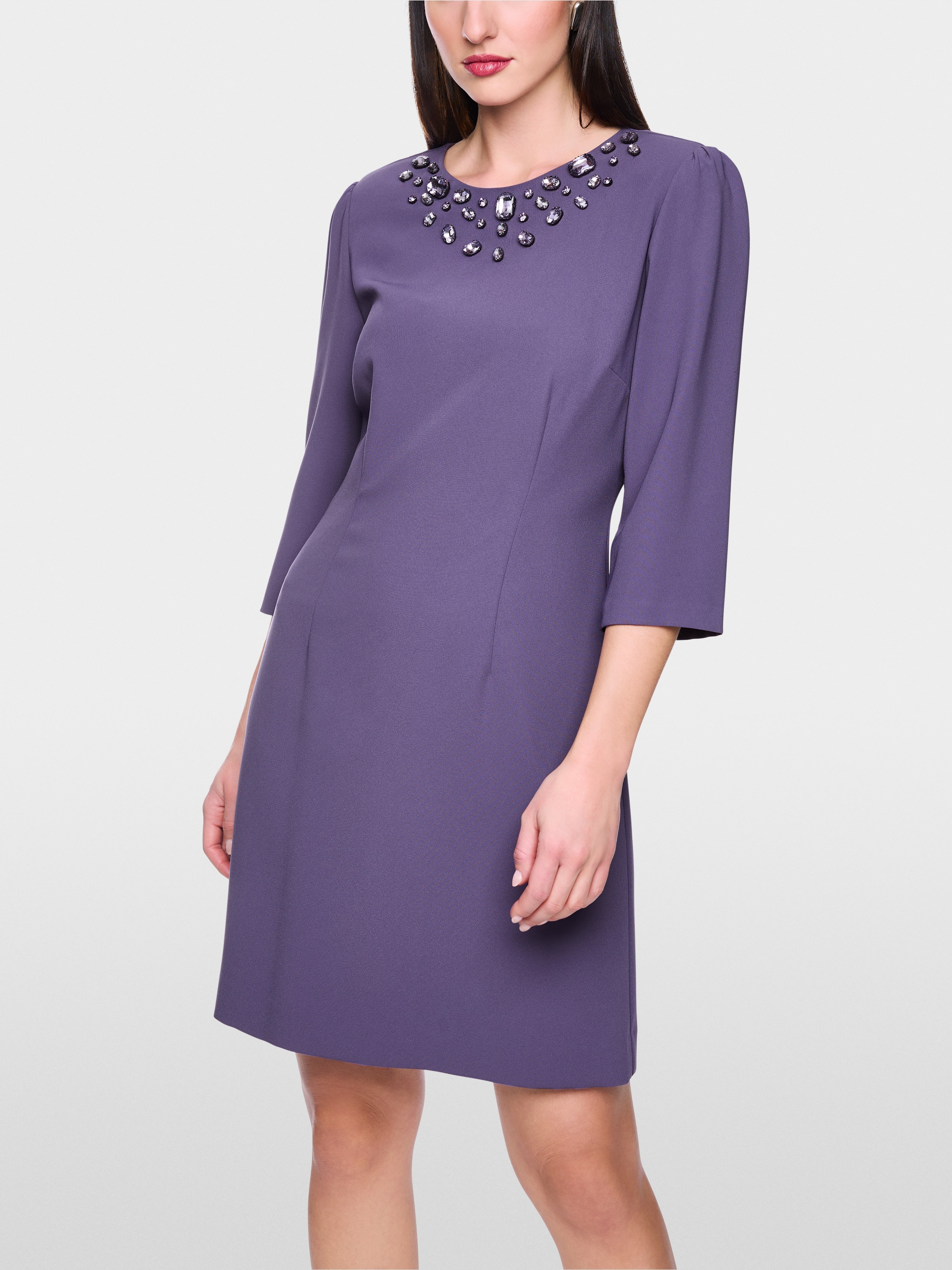 Dress with gemstones