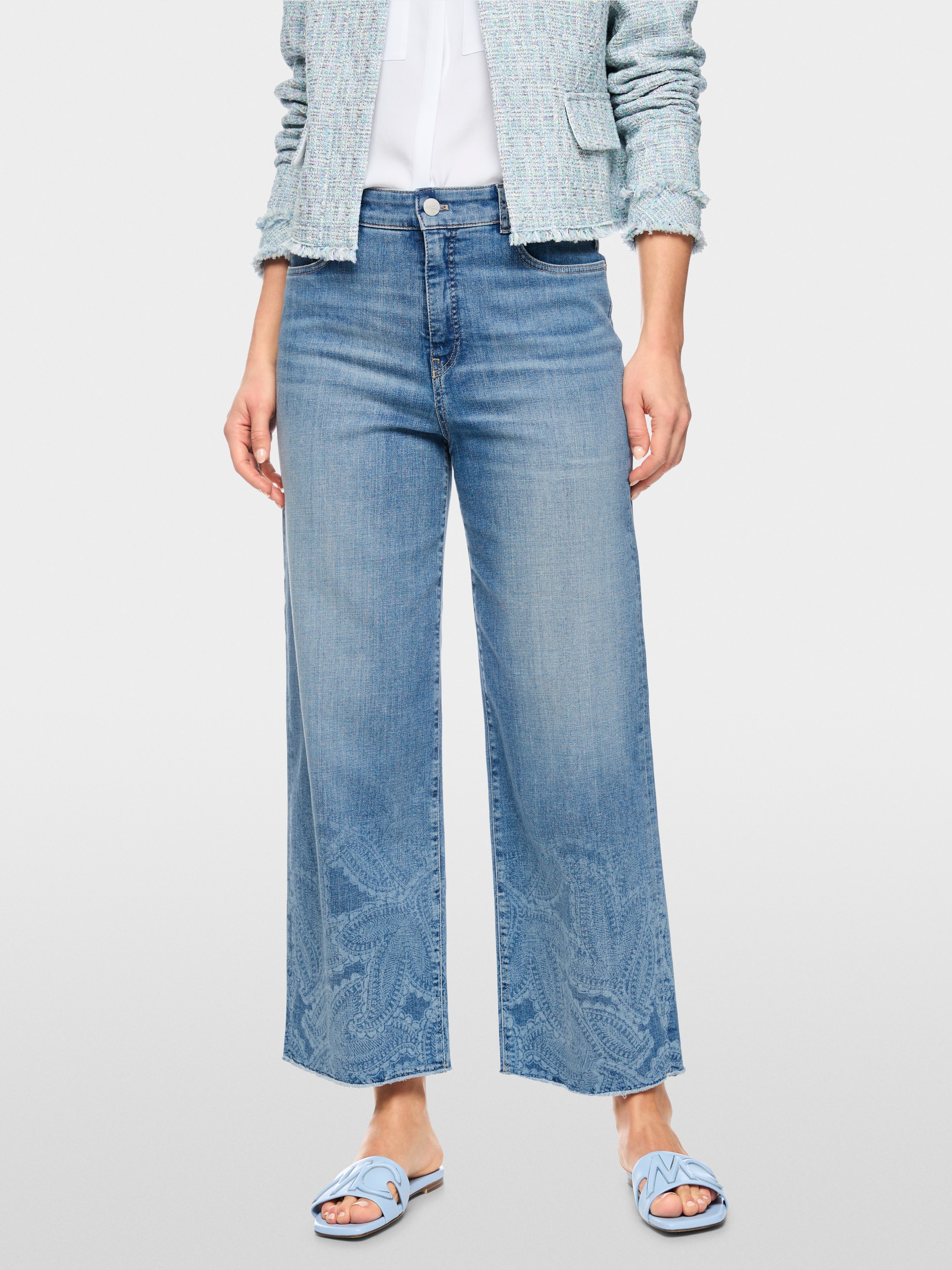 WIGAN jeans with paisley pattern