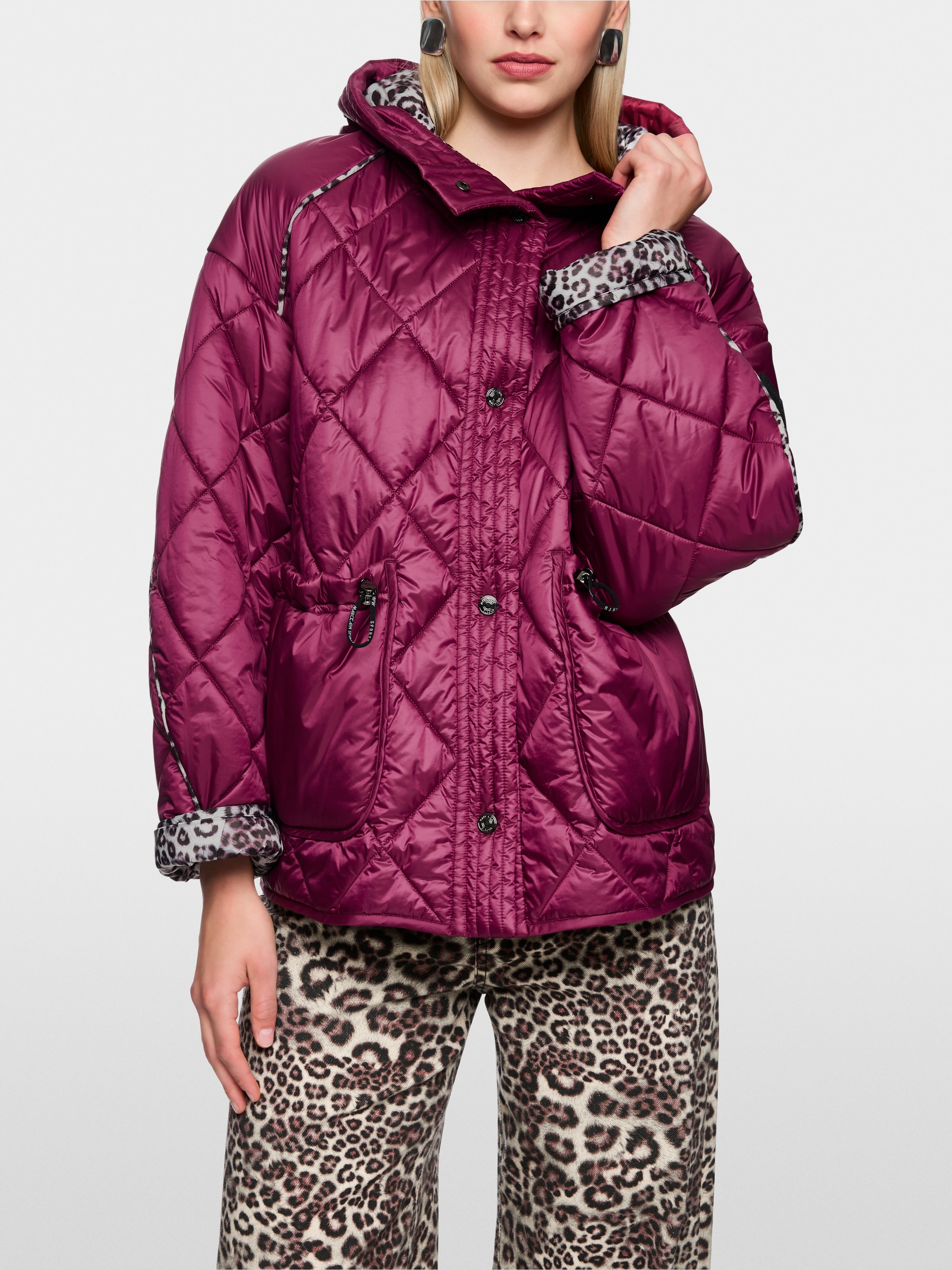 ‘Rethink Together’ quilted jacket