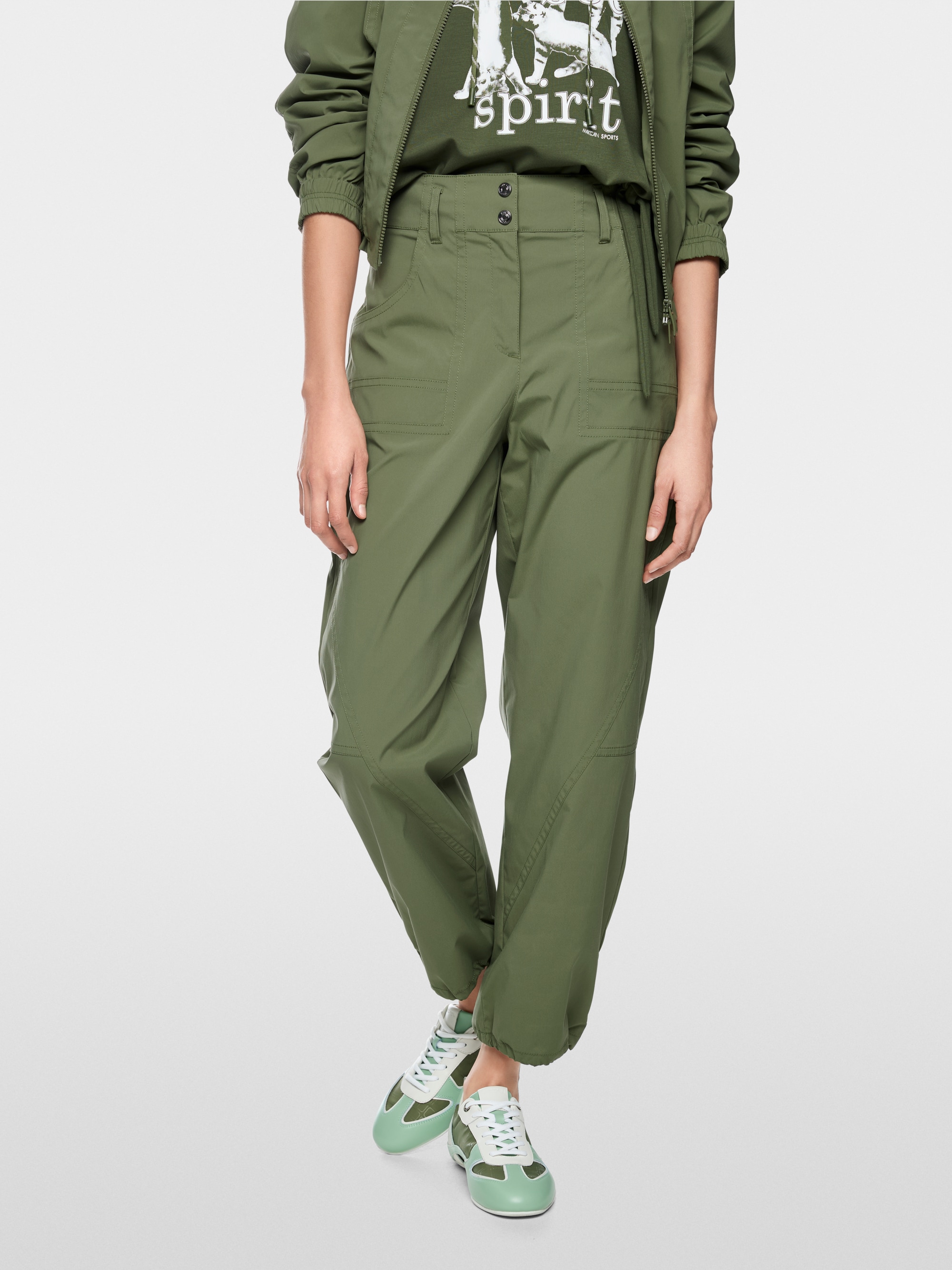 RUMA cargo trousers with O-shape