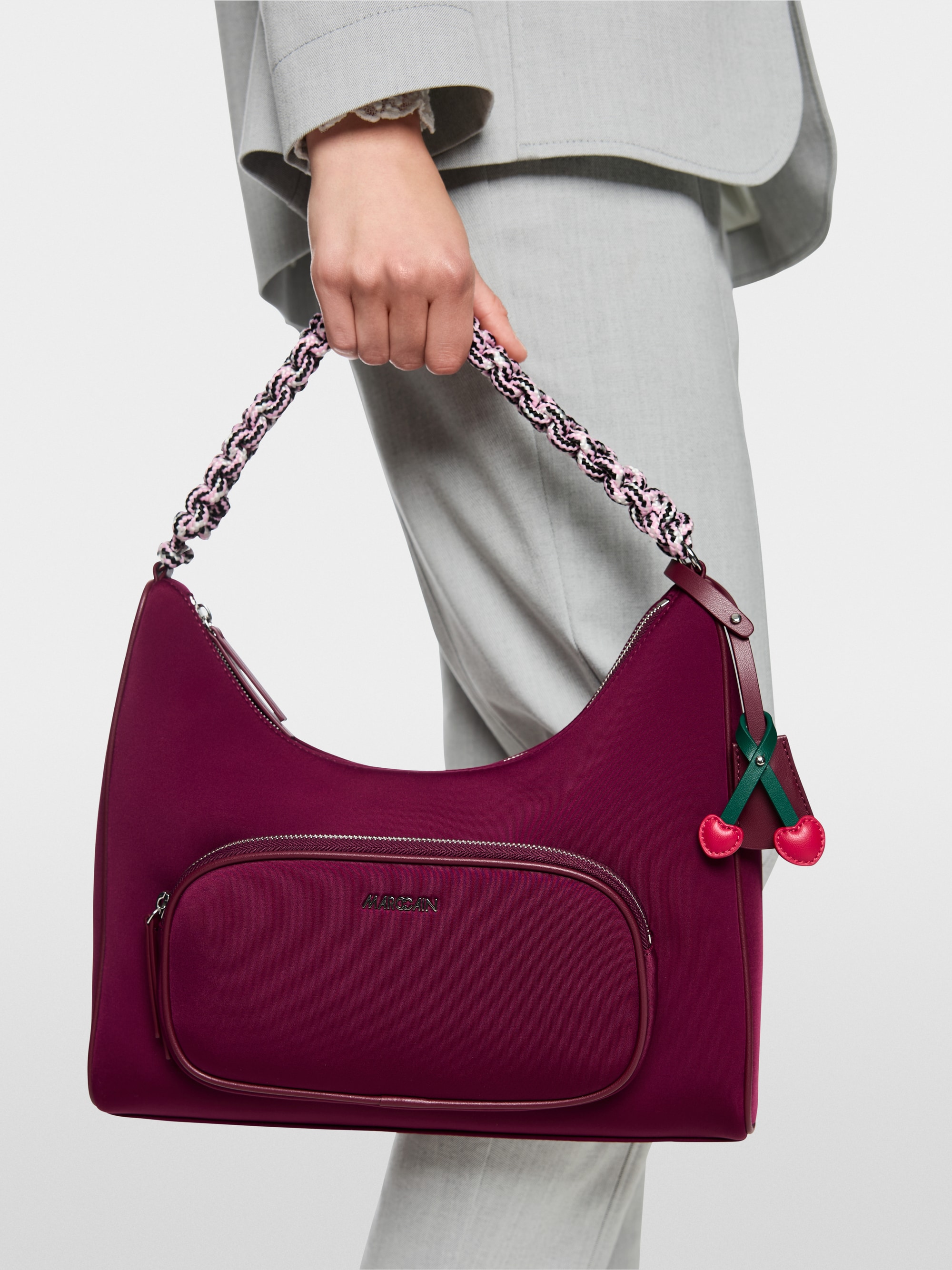 Neoprene handbag