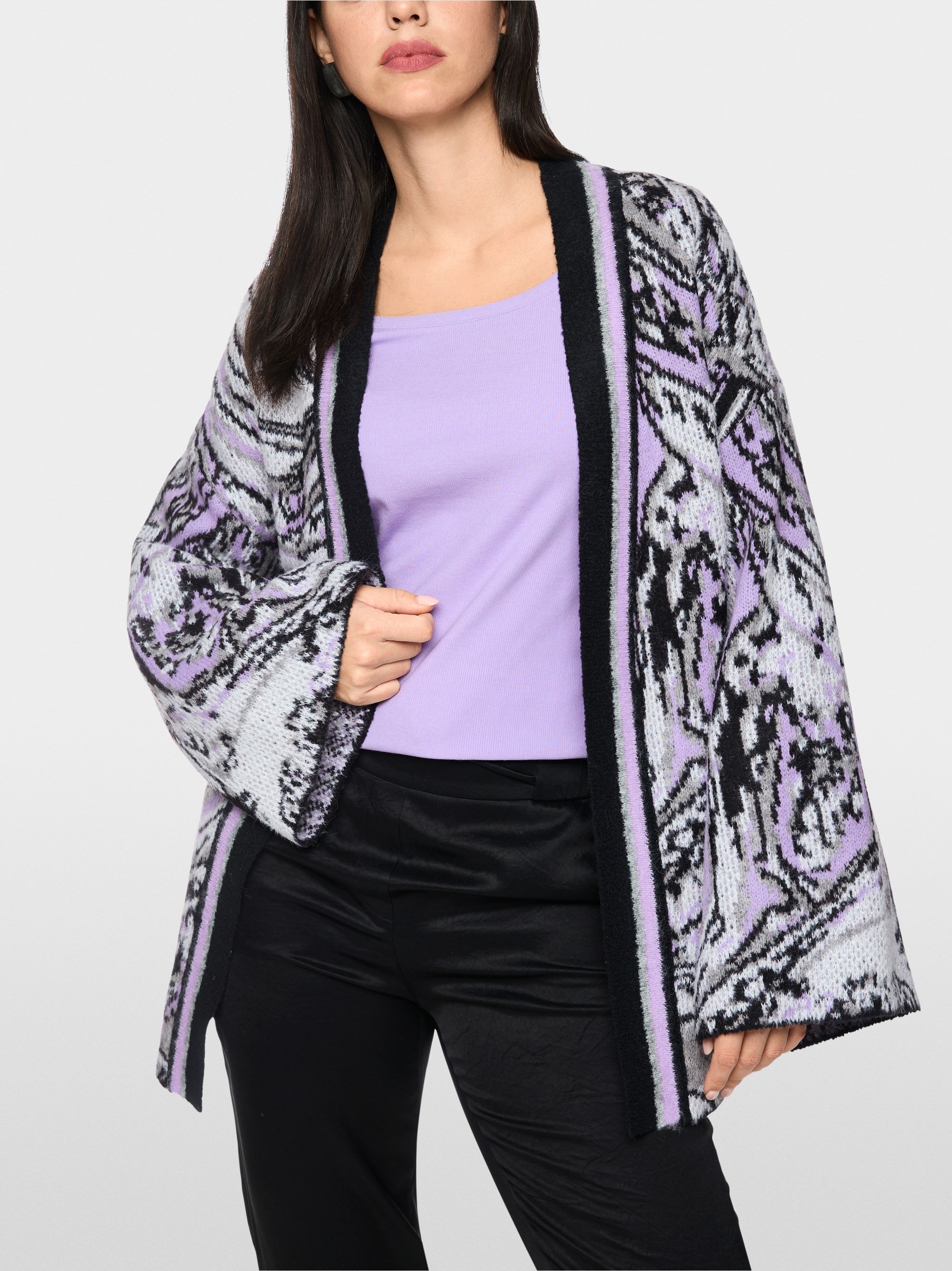 ‘Knitted in Germany’ short coat