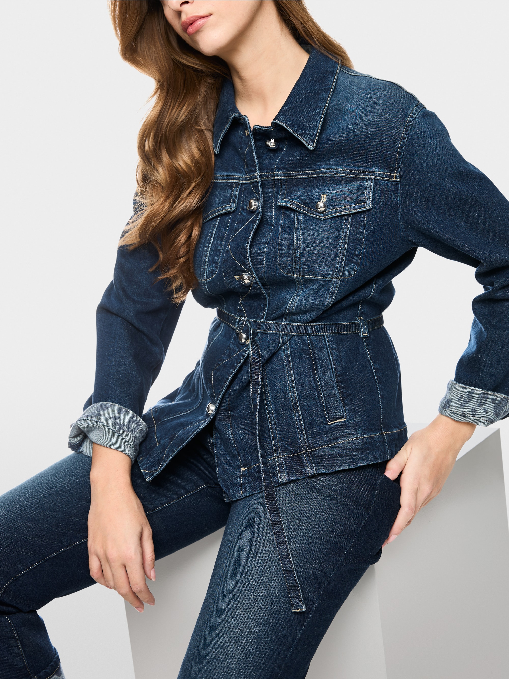 Veste en jean élégante