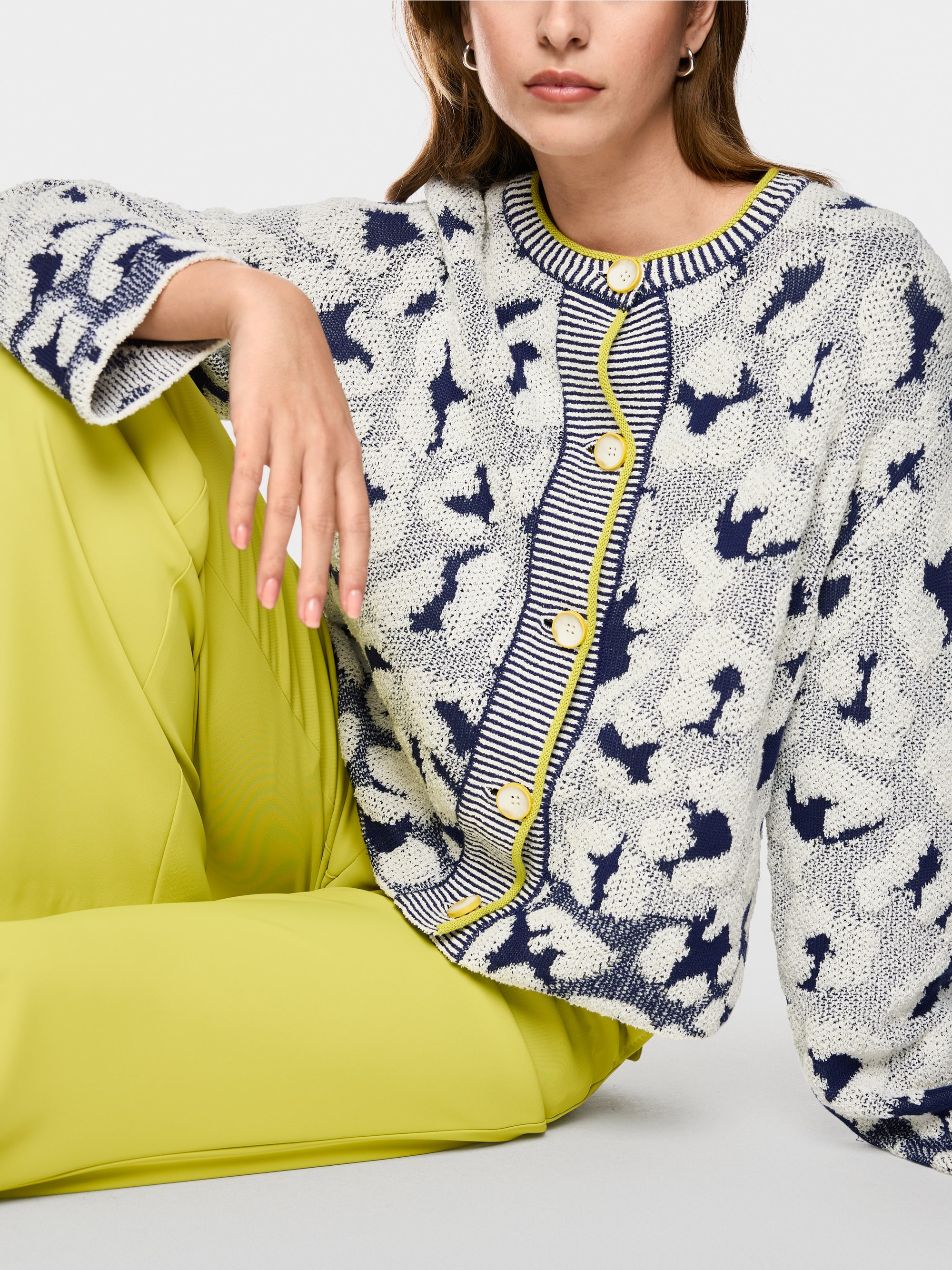 Cardigan tricoté en Allemagne