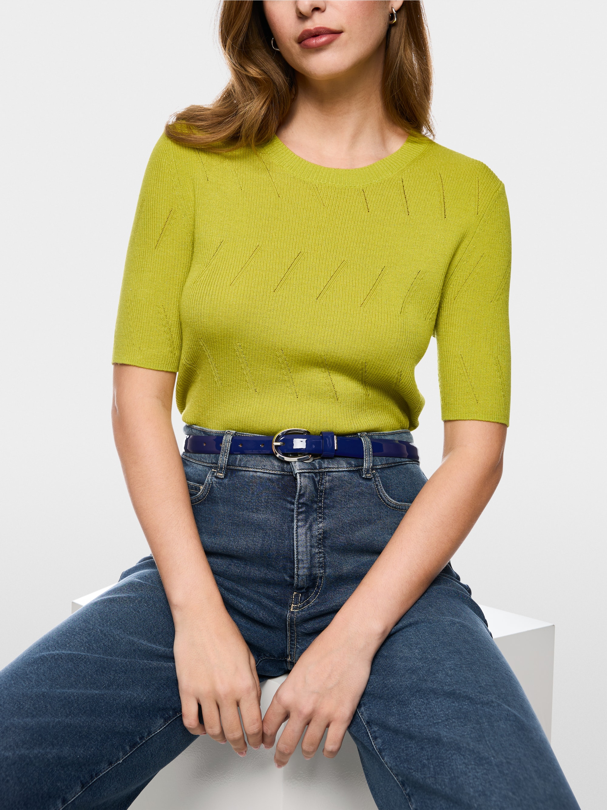 Ribbed jumper