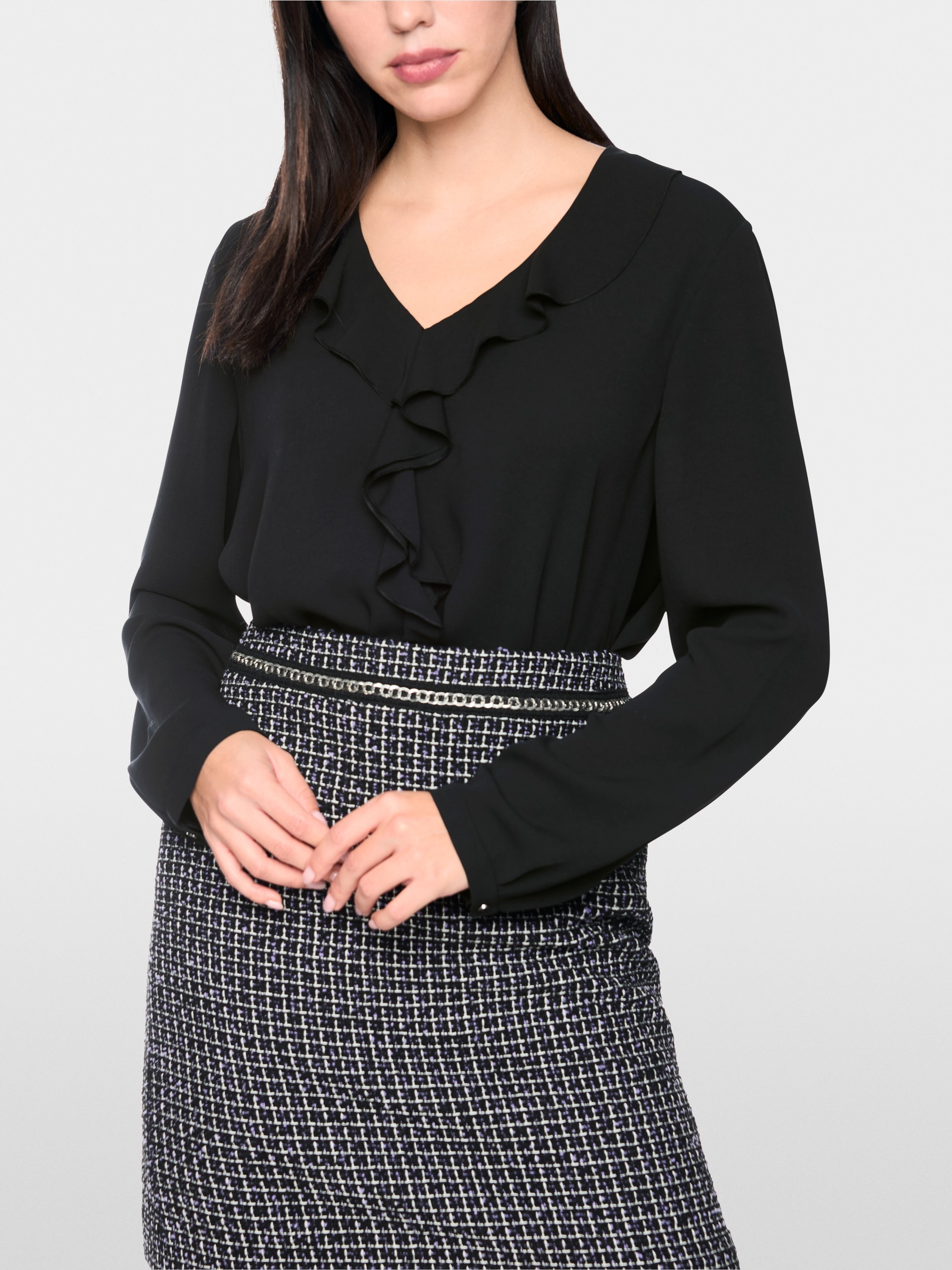 Blouse à volants